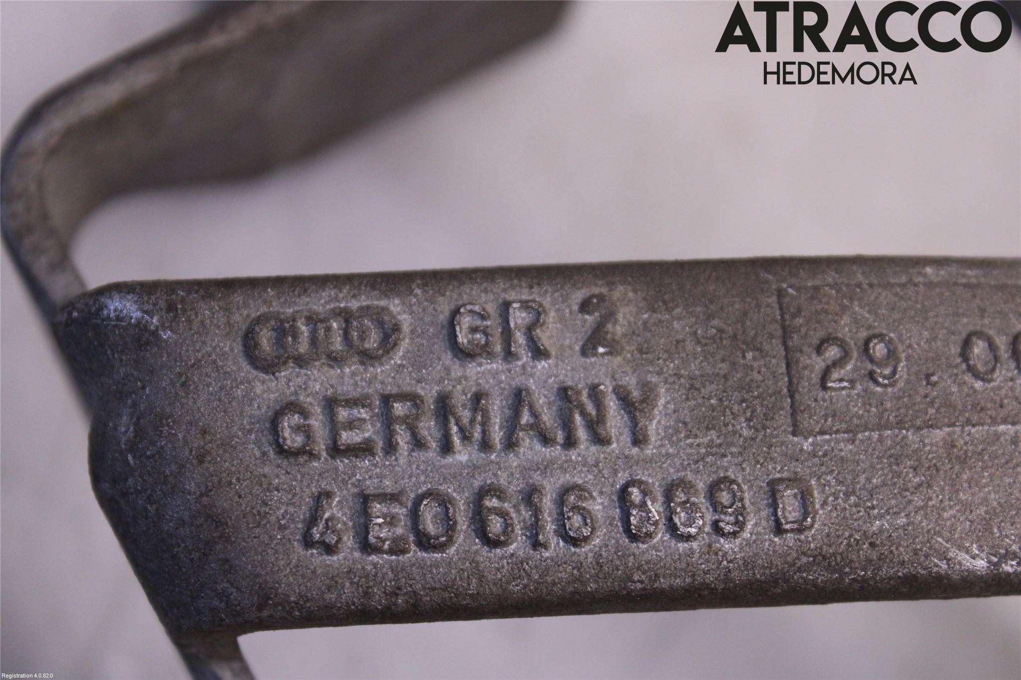 Audi A8/S8 4E  02-09 Fjæring Kompressor Støtd-Fjæri