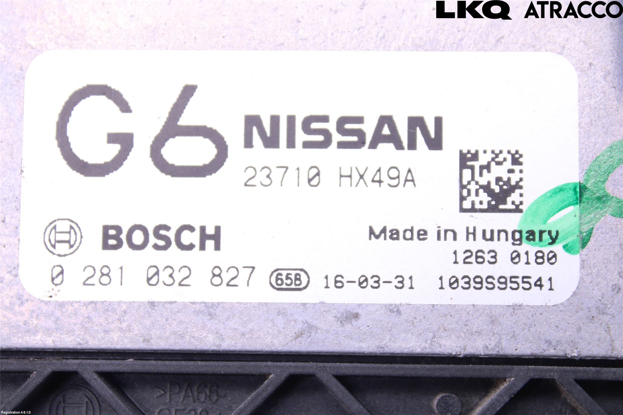 Nissan QASHQAI 14-17 Styreenhet Dieselpumpe