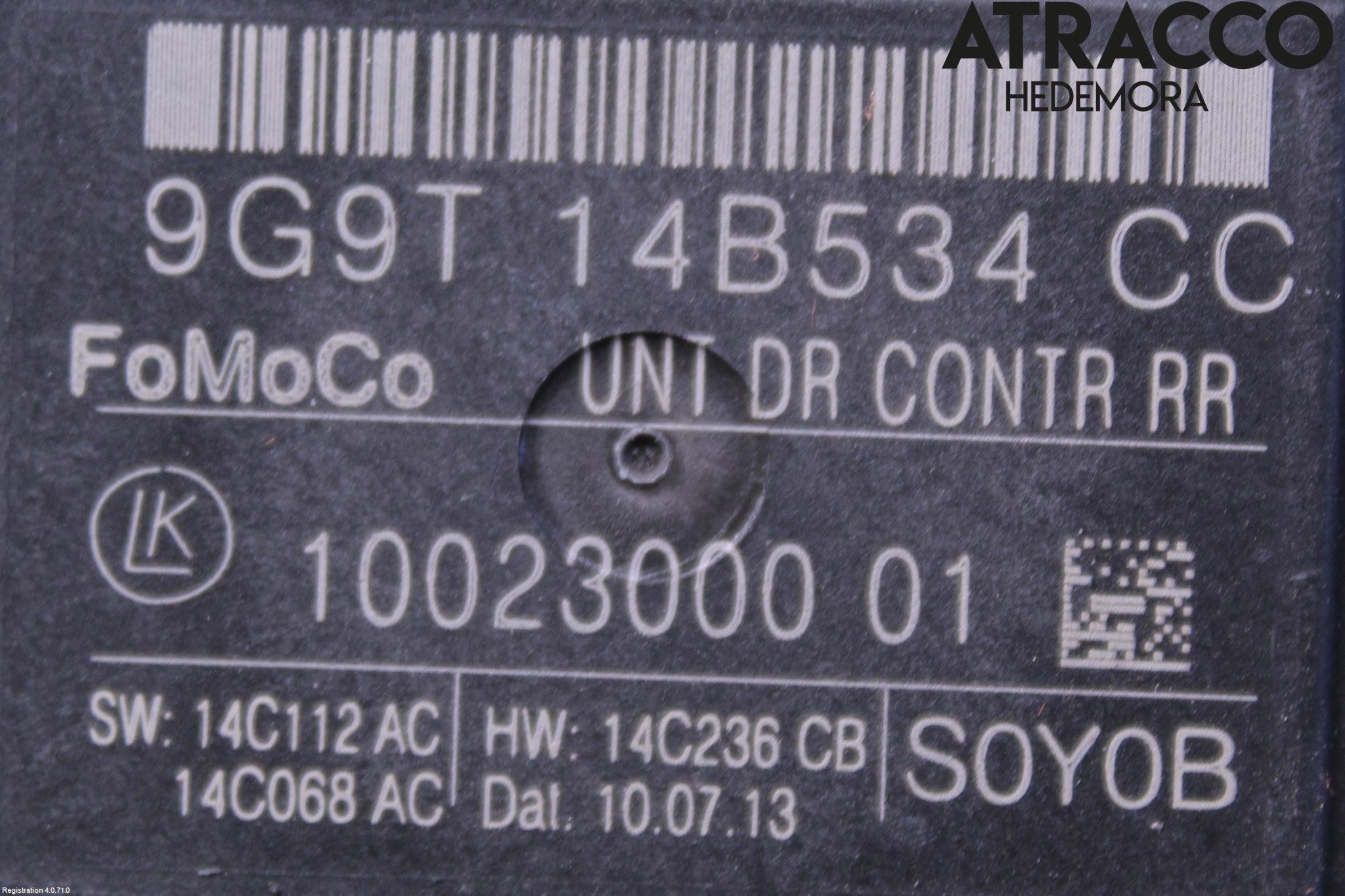 Ford S-MAX 06-15 Styreenhet Dør