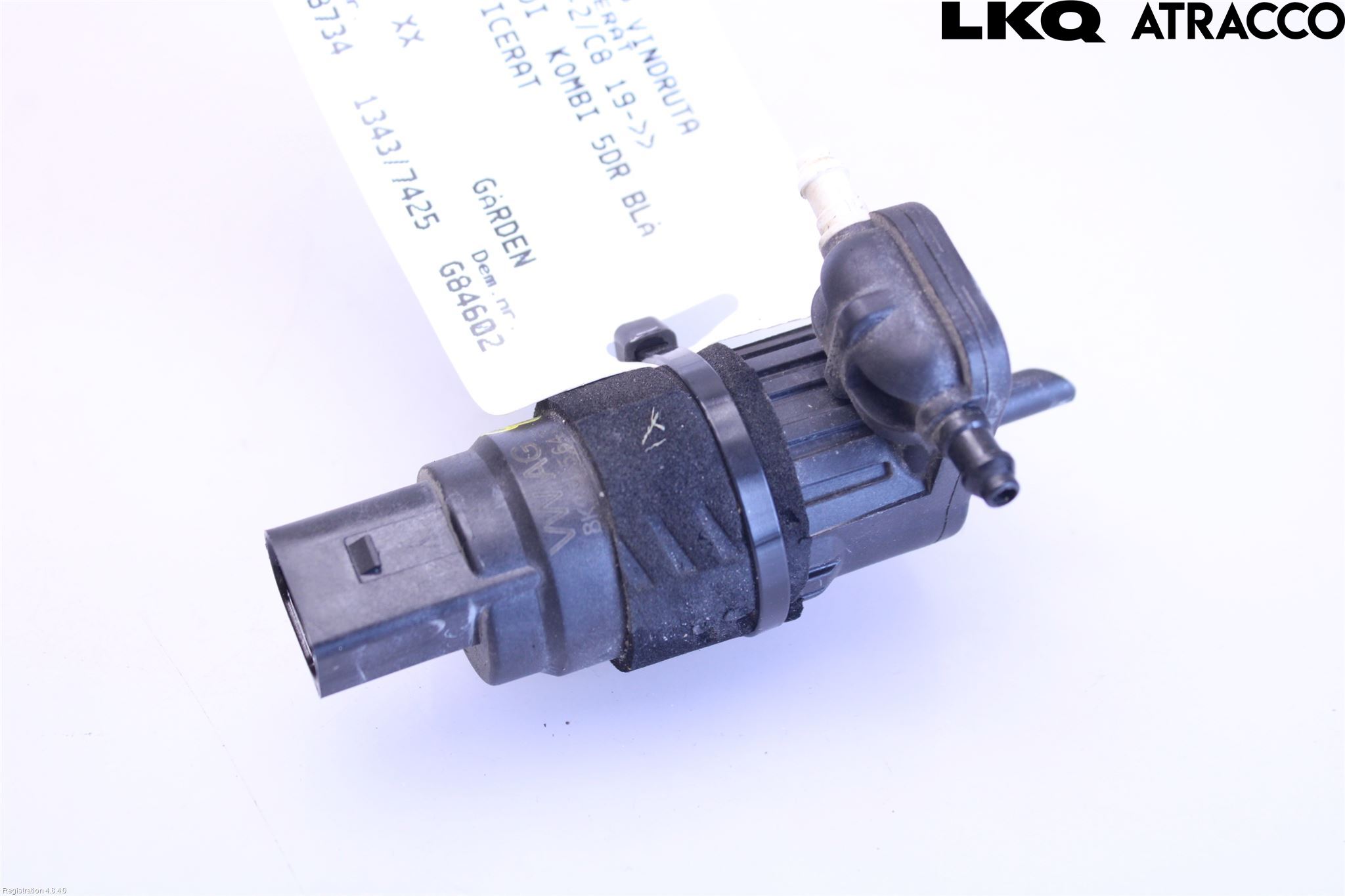 Audi A6 F2/C8 19- Spylerpumpe Frontrute
