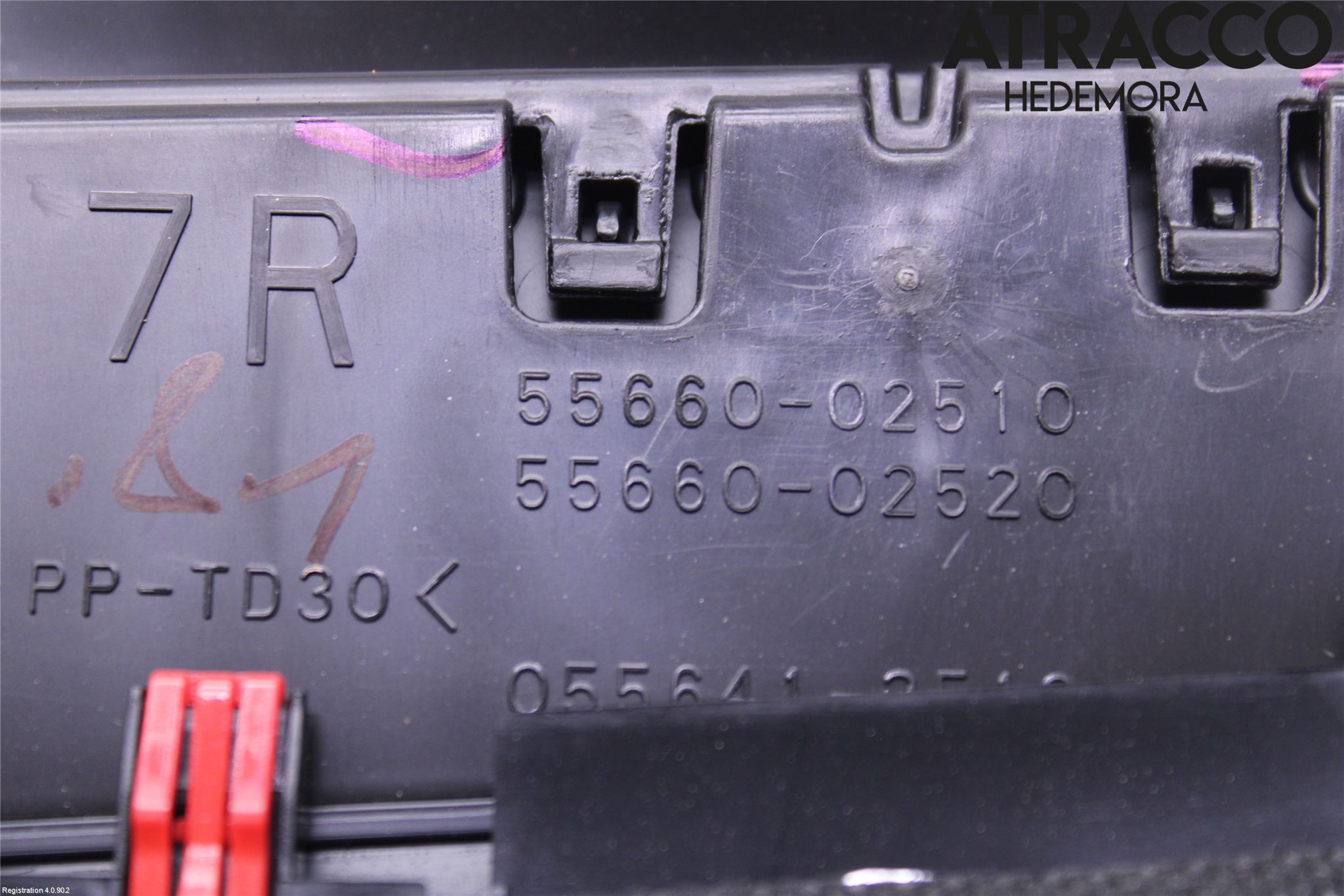 Toyota COROLLA 19- Dashbord Kanal - Dyse