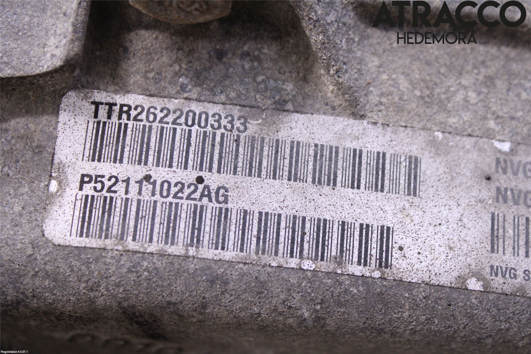 Jeep CHEROKEE Gearkasse Fordelingskasse