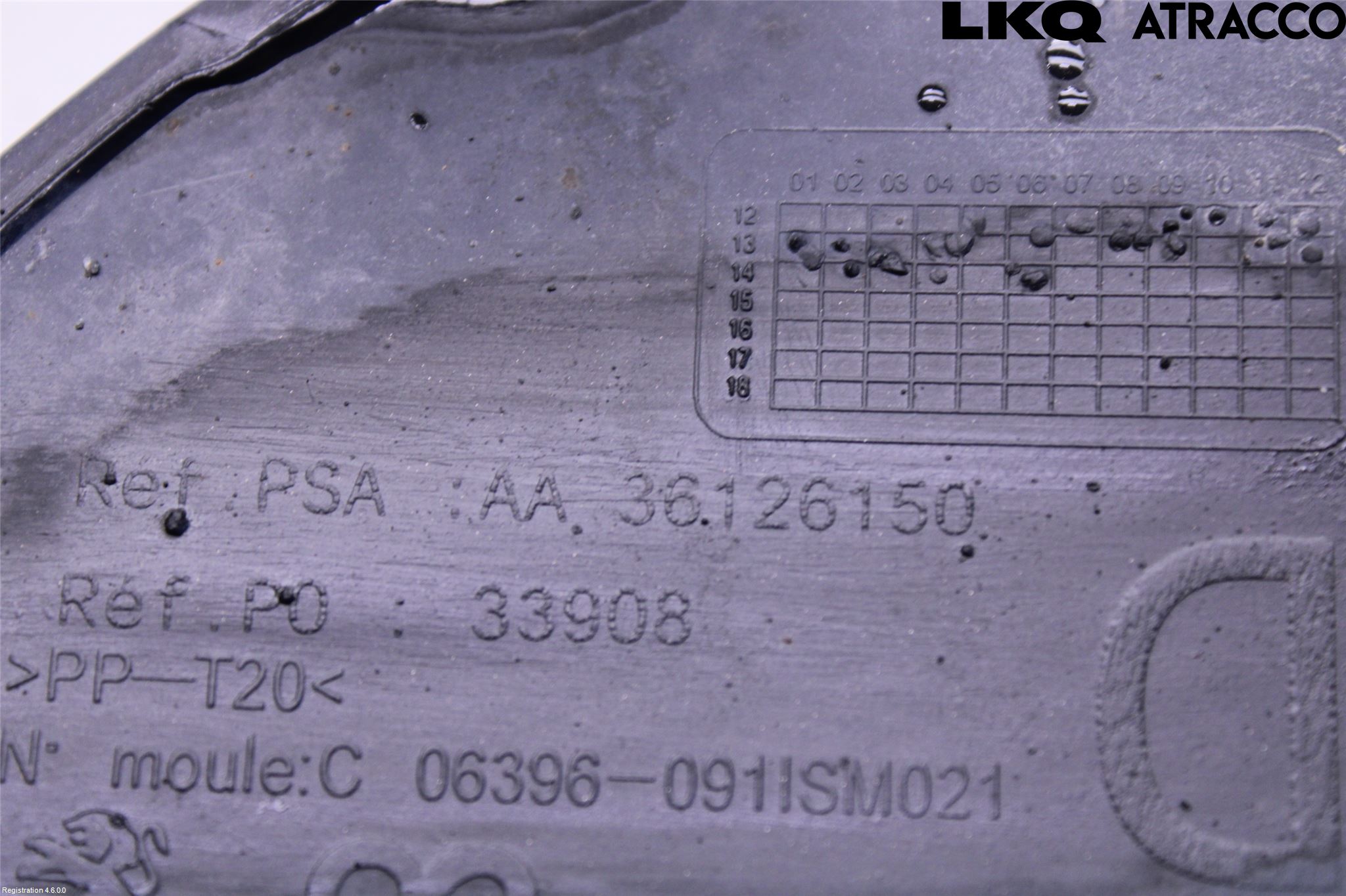 Peugeot 308 14-21 Frontlykt Kurve-Tåkelys Ramme