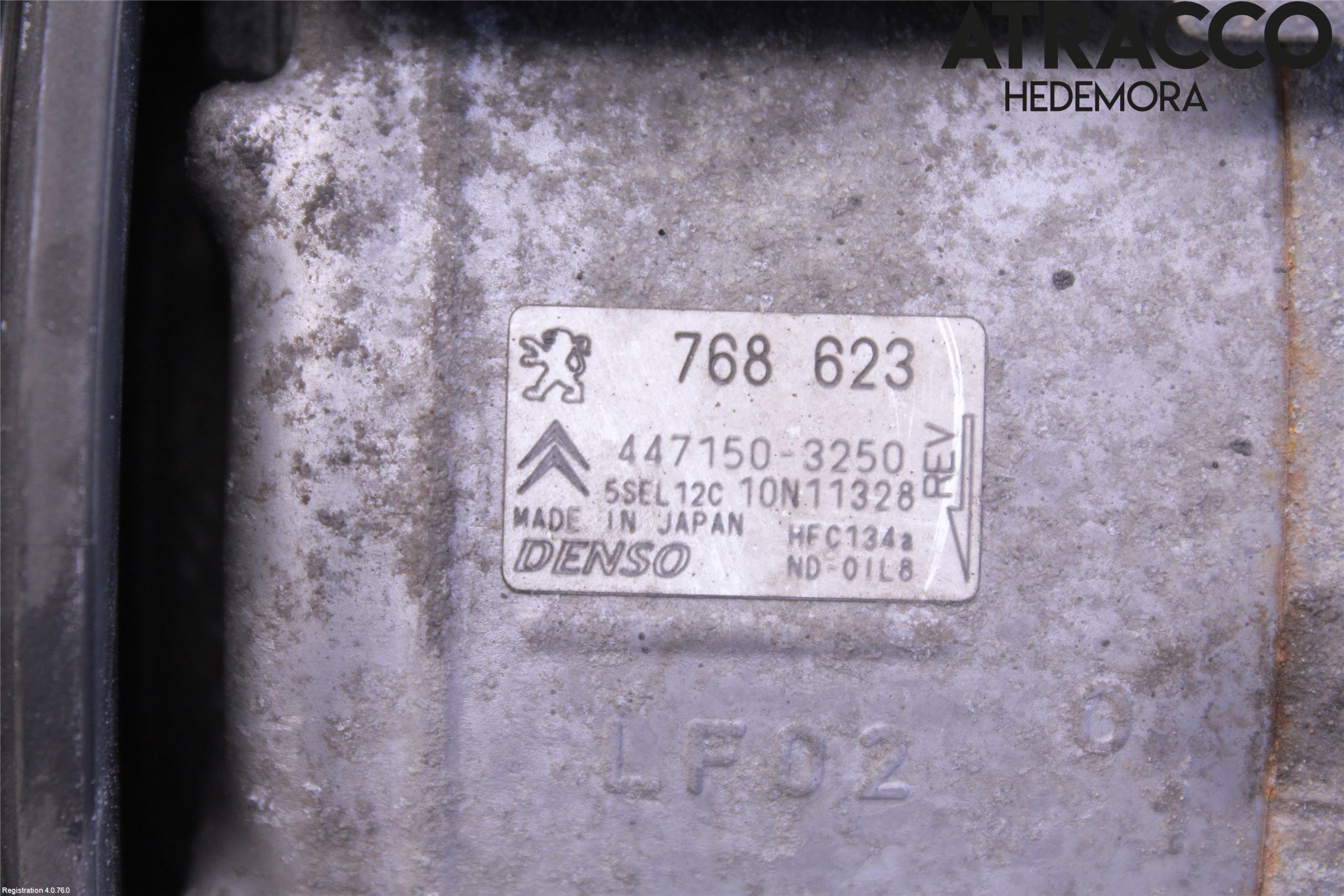 Citroen C4 II 11-18 Varme Ac Kompressor