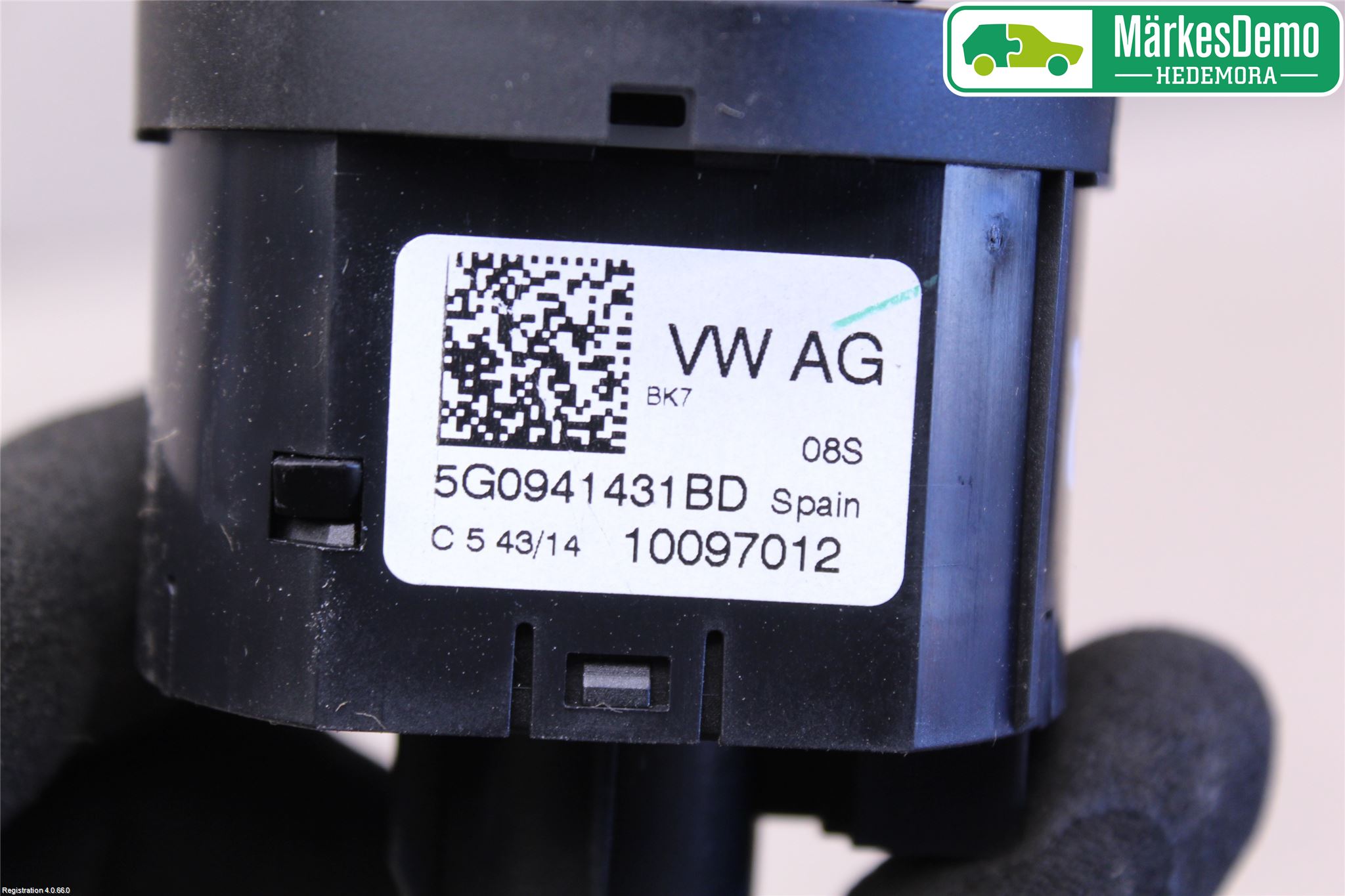 Volkswagen VW GOLF / E-GOLF VII 13-20 Bryter Hovedlys