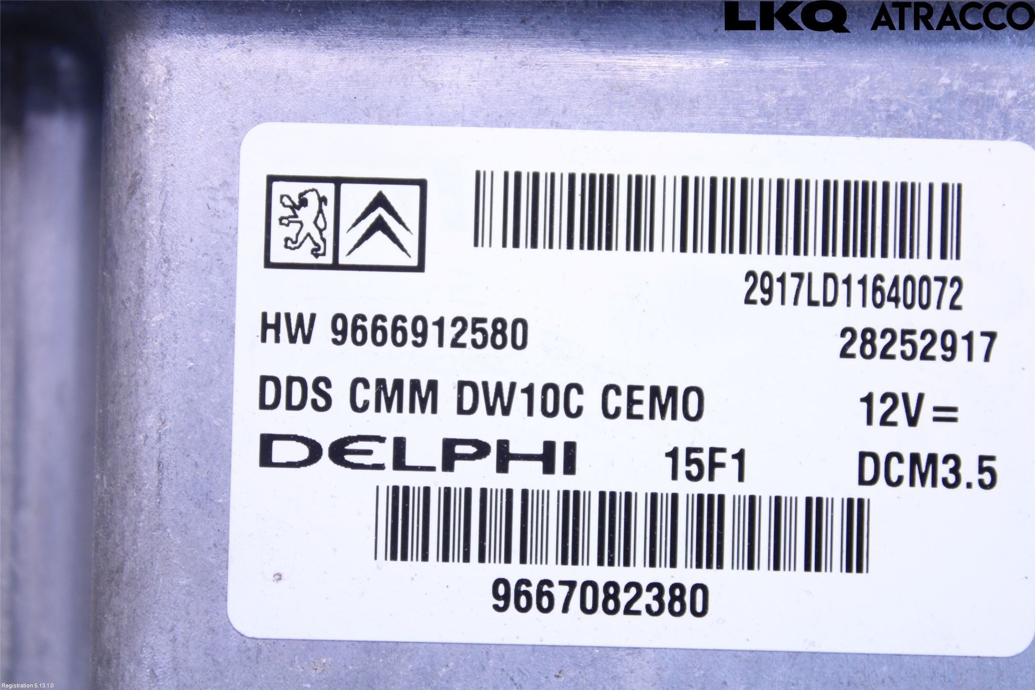 Citroen C5 08-17 Styreenhet Dieselpumpe