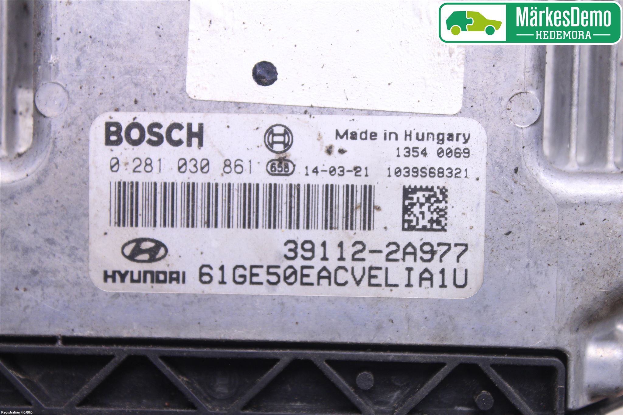 Hyundai i30 GD 13-17 Styreenhet Dieselpumpe