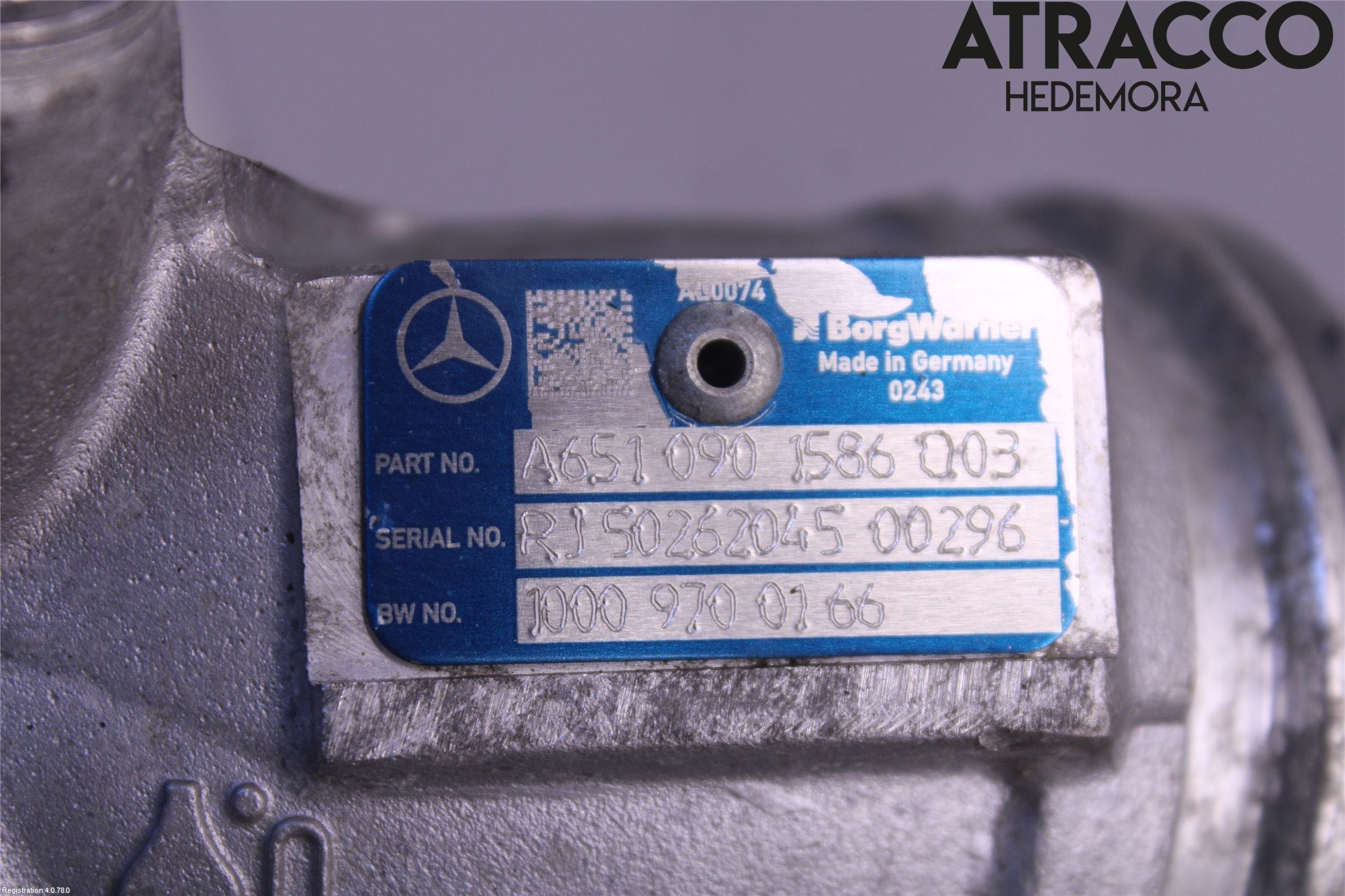 Mercedes-Benz MB C-KLASS (W205) 14-21 Turboaggregat