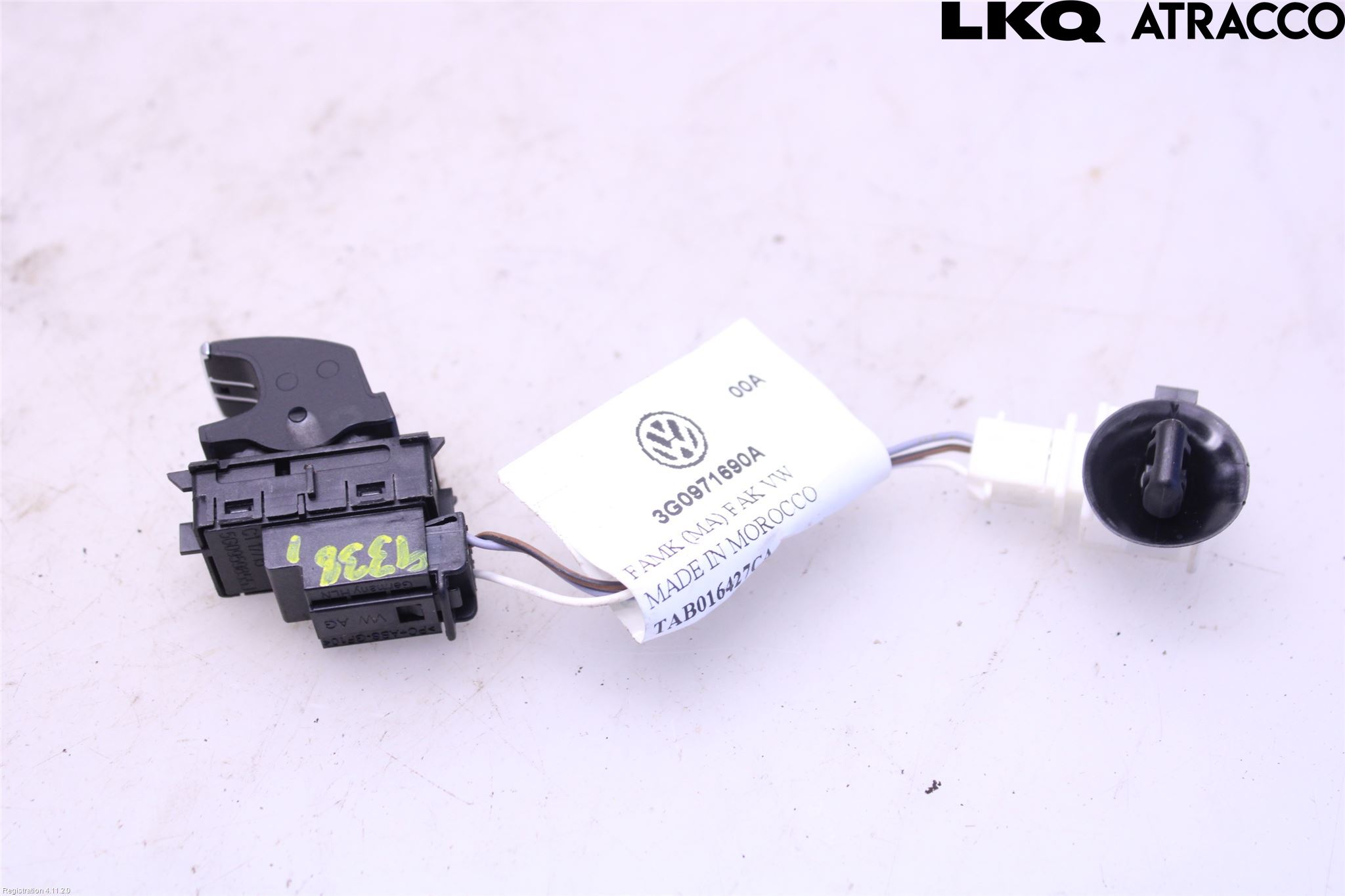 Volkswagen VW PASSAT 15-19 Bryter Vindusheis