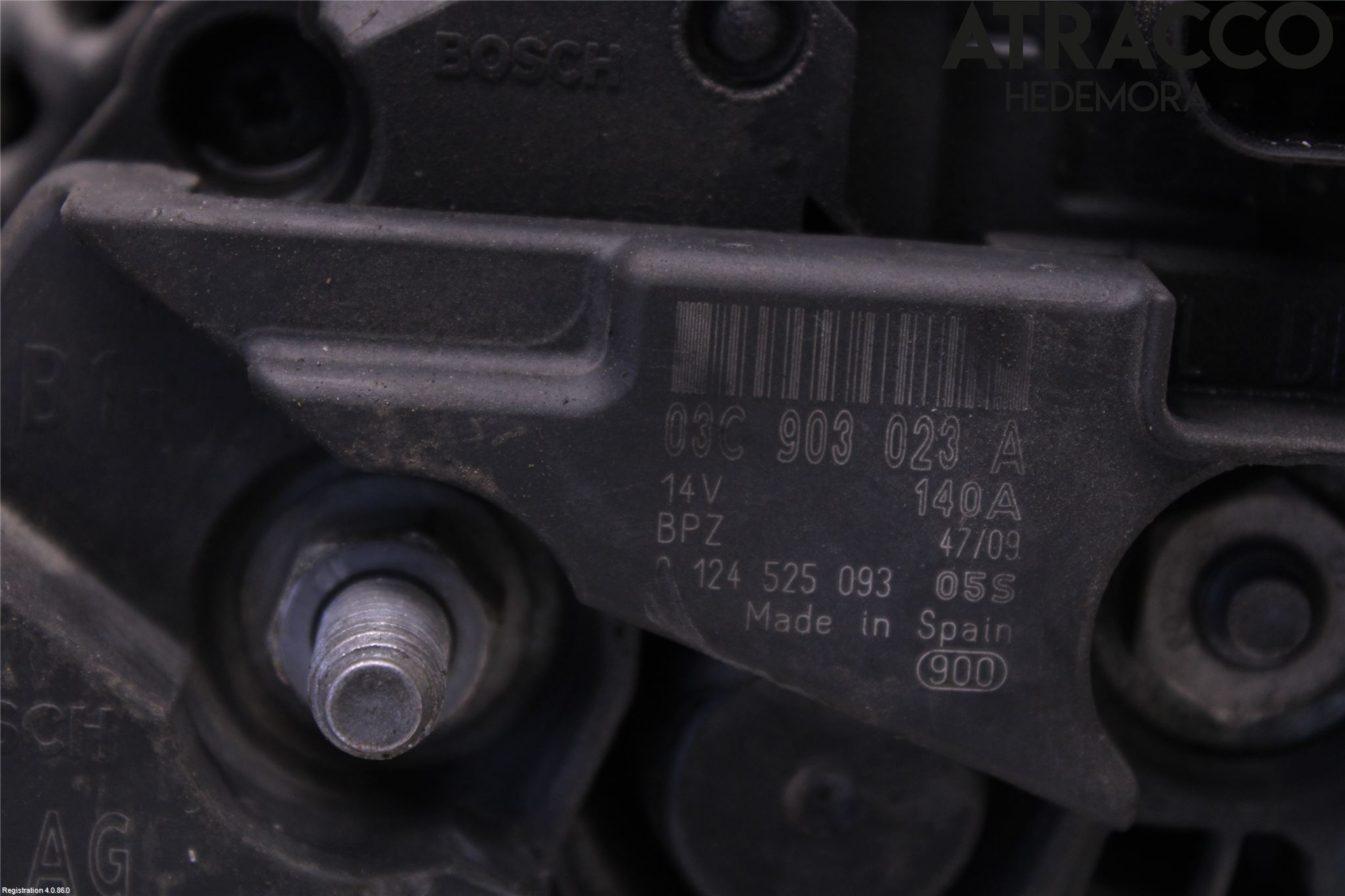 Volkswagen VW TIGUAN 07-16 Dynamo