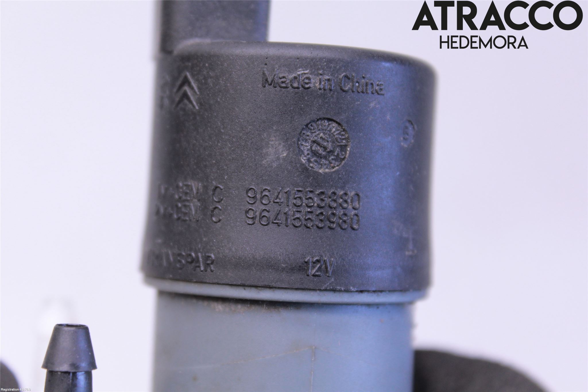 Nissan QASHQAI 10-14 Spylerpumpe Frontrute