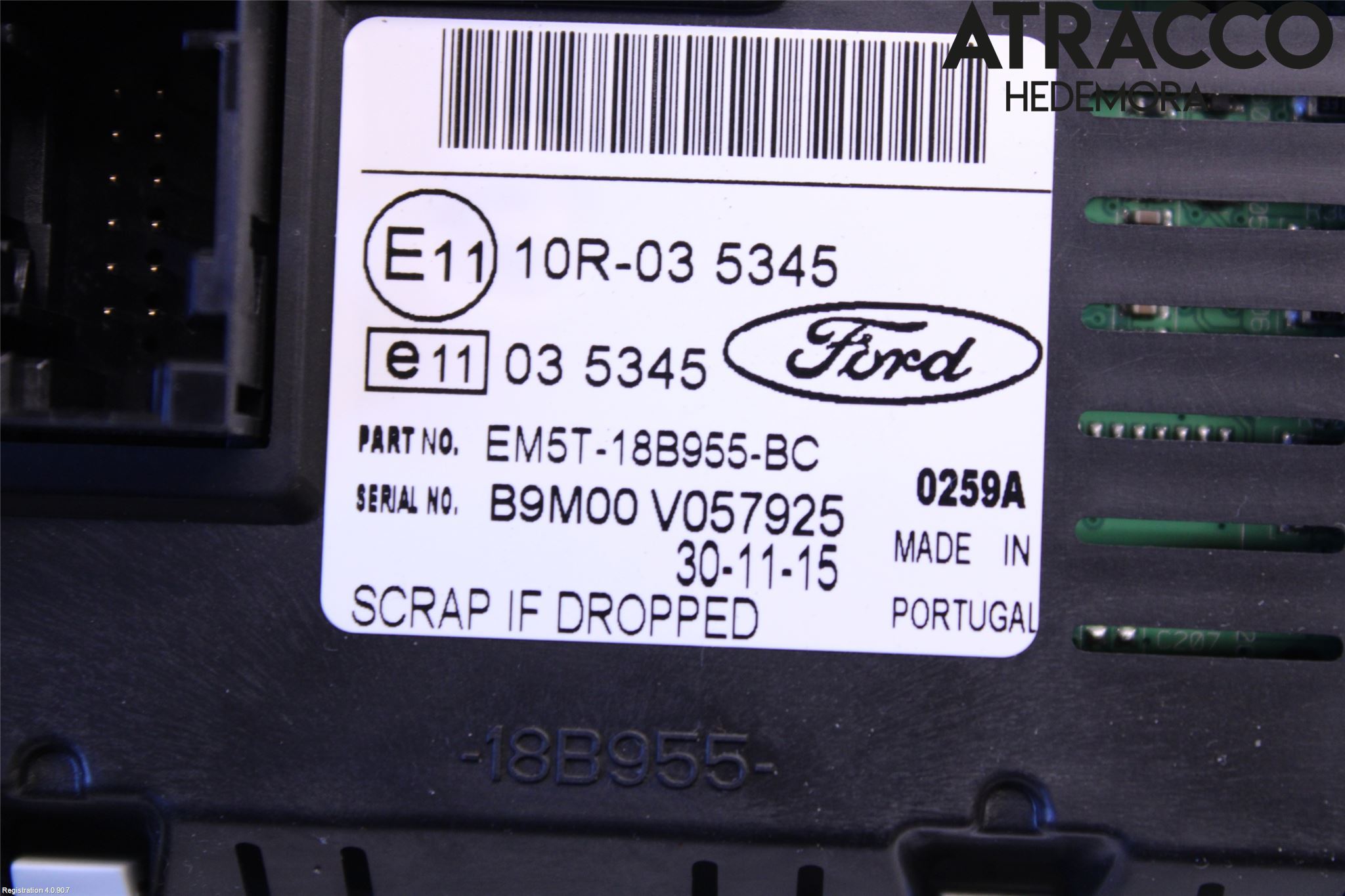 Ford TRANSIT/TOURNEO CONNECT 13-22 Stereo Radio Med Cd