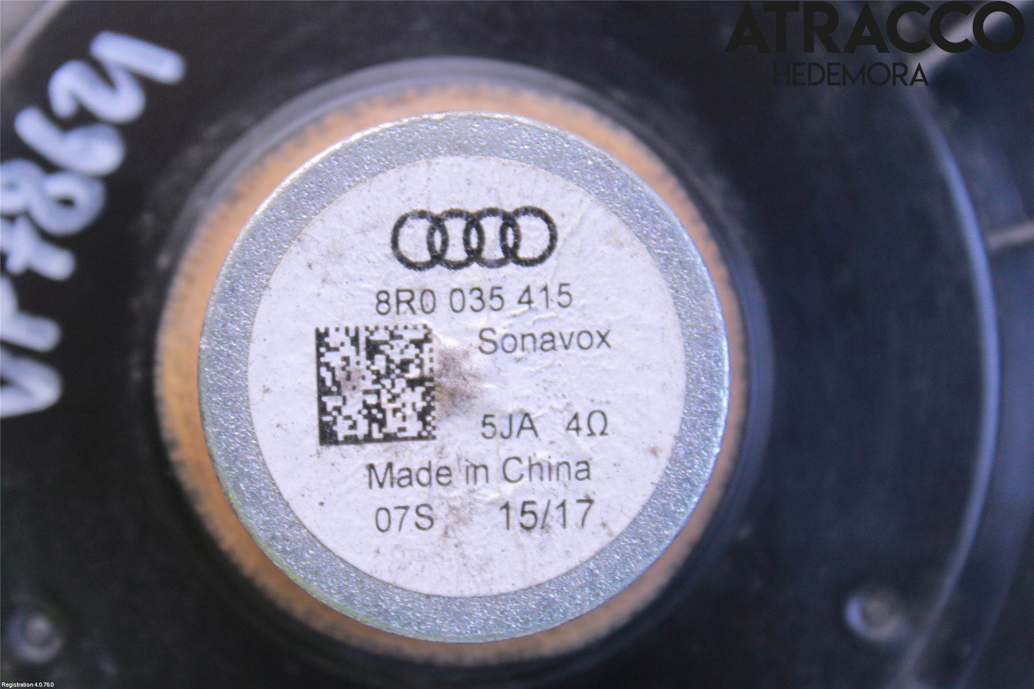 Audi Q3 8U 12-18 Innr Høyttaler