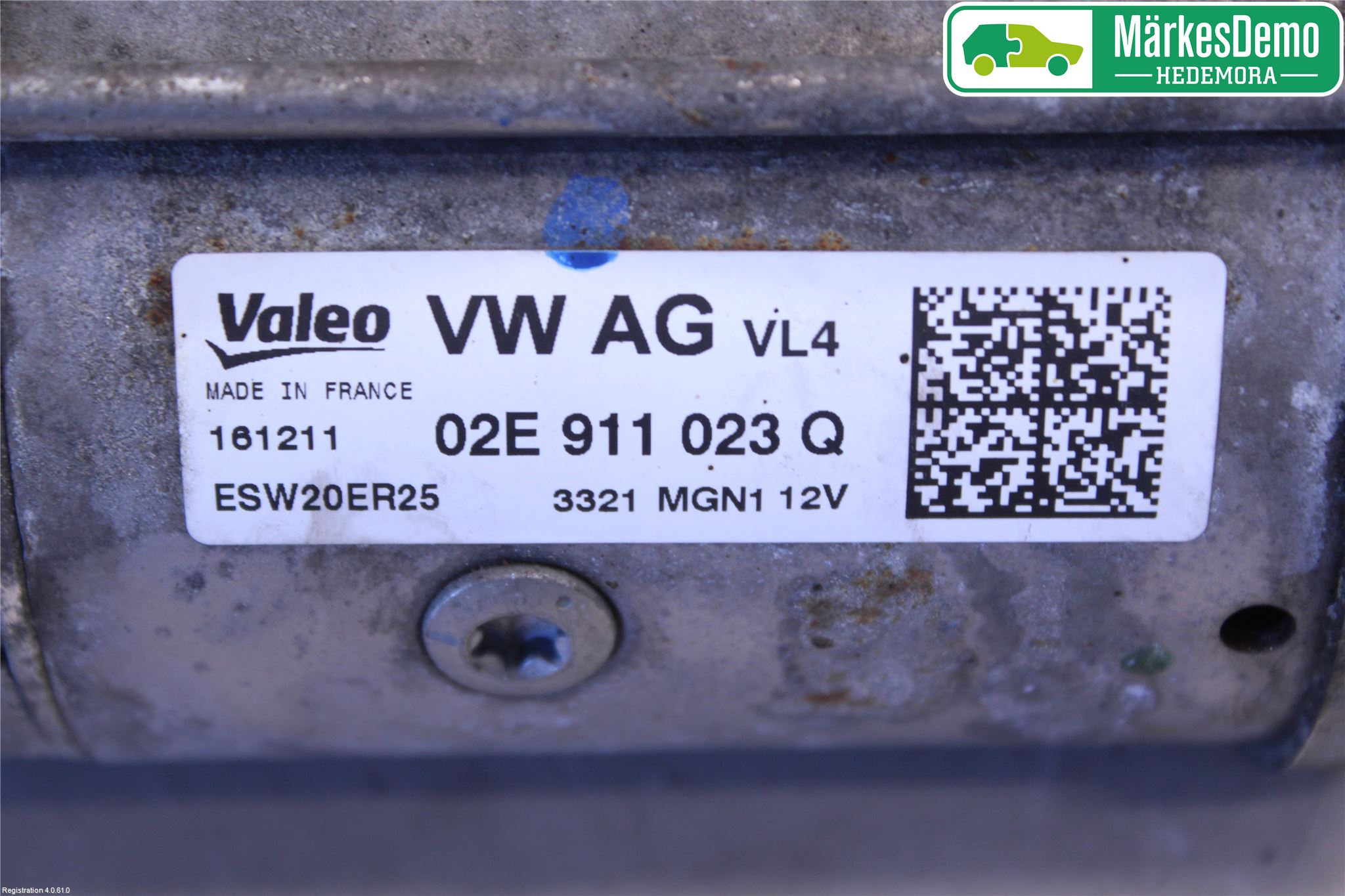 Volkswagen VW PASSAT 11-14 Startmotor Diesel