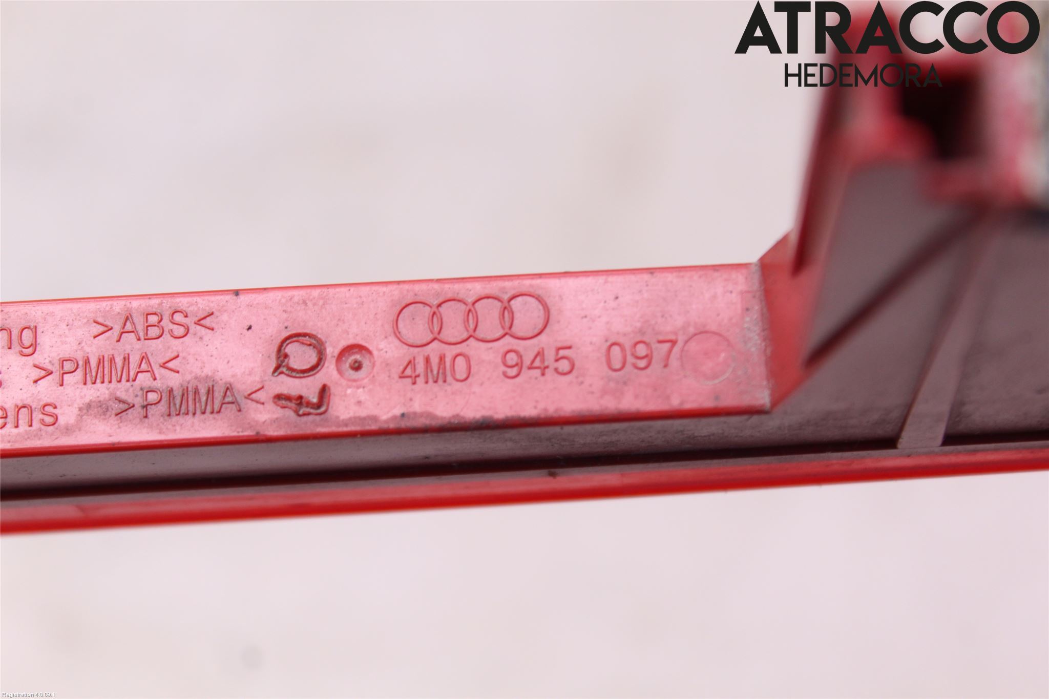 Audi A4/S4 B9 16-19 Bremselys Bakrute