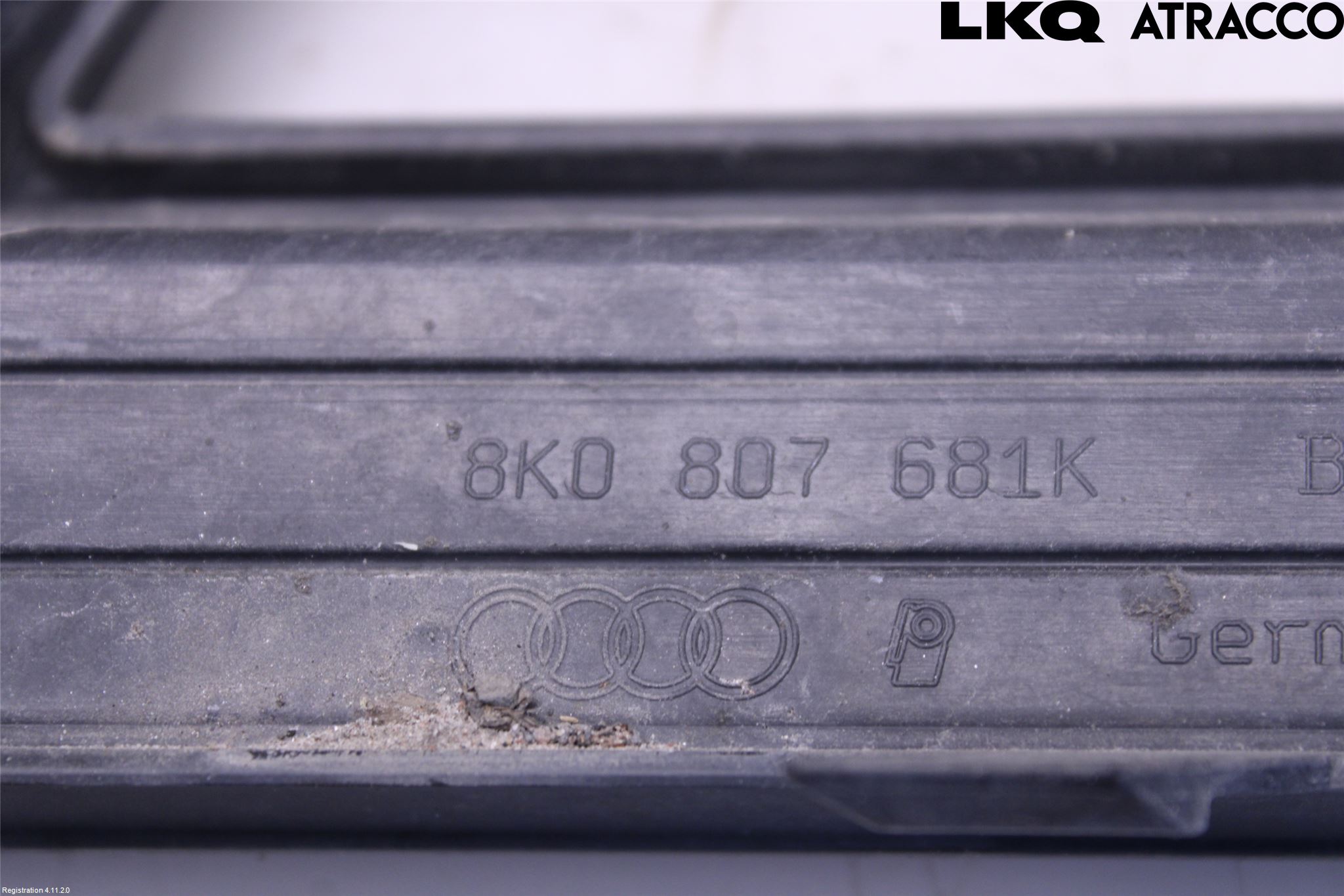 Audi A4 12-15 Frontlykt Kurve-Tåkelys Ramme