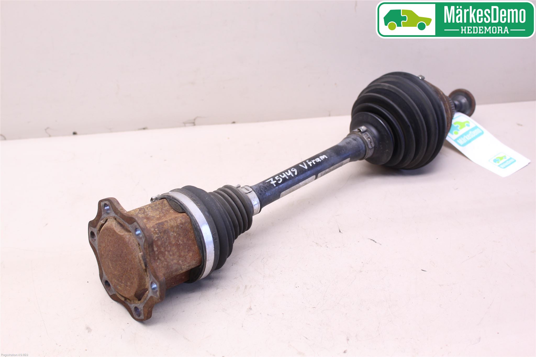 Audi A6/S6 4G 11-18 Drivaksel Foran Kompl Venstre