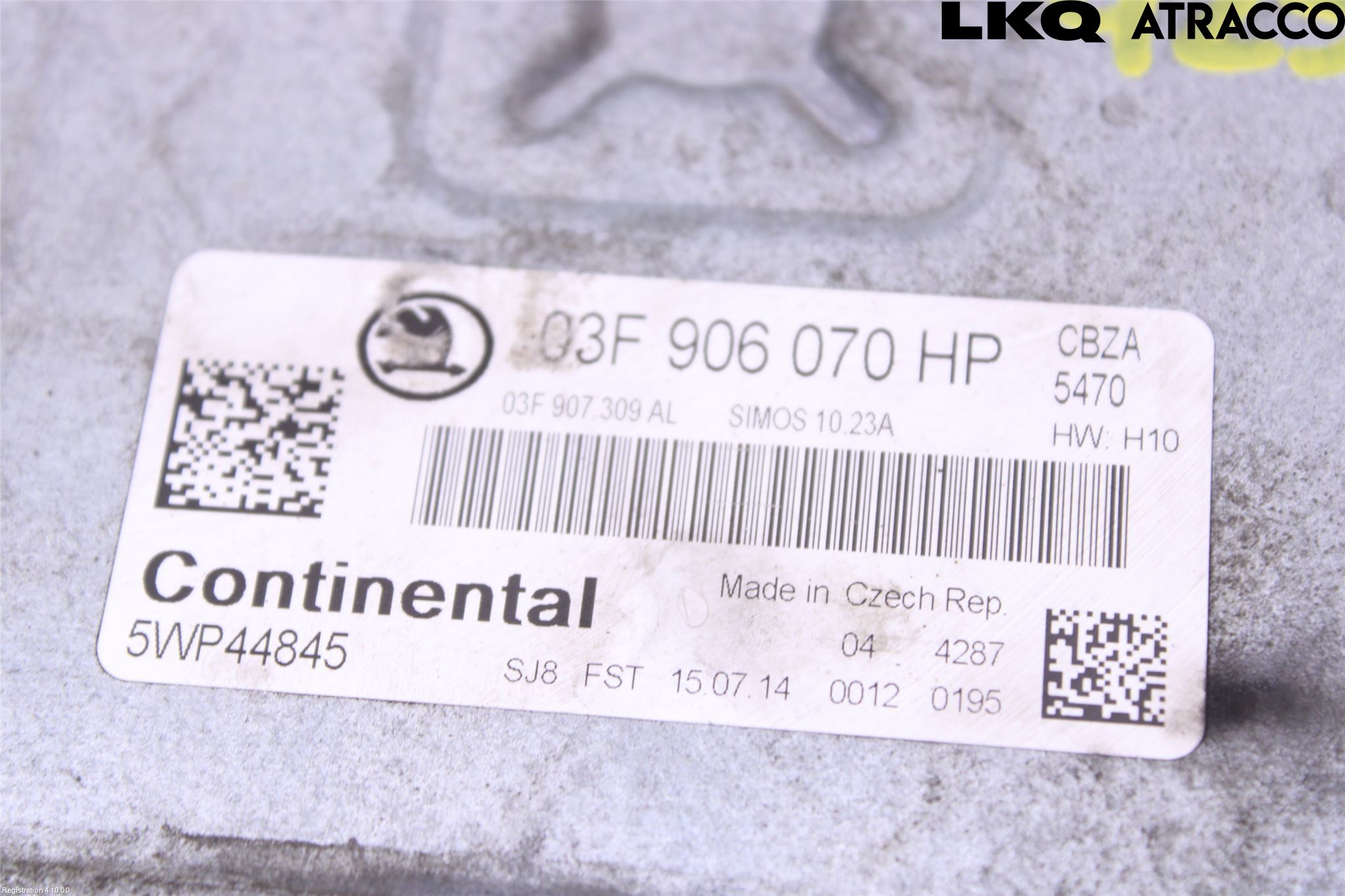 Skoda FABIA 07-14 Styreenhet Innsprøytning