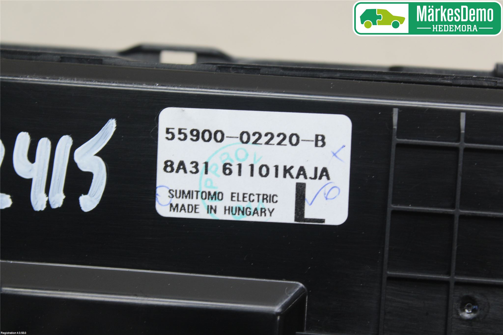 Toyota AURIS 07-09 Varme Ac Betjening-Display