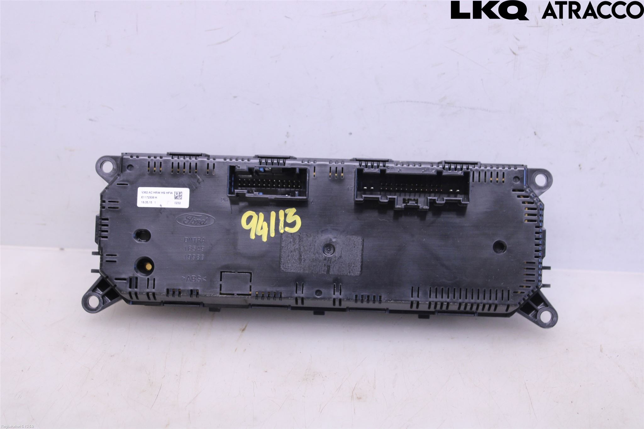 Ford TRANSIT SKÅP/BUSS 14-22 Varme Ac Betjening-Display