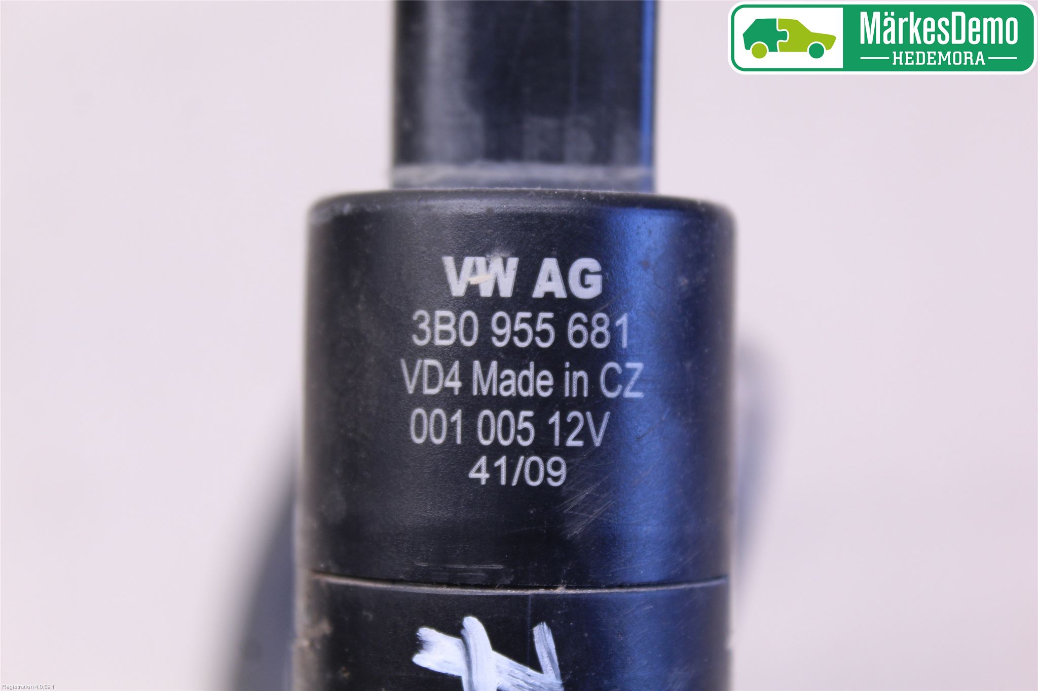 Volkswagen VW TOUAREG 7L 03-10 Spylerpumpe Høytrykk