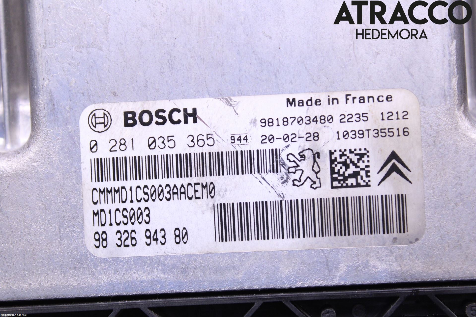 Toyota PROACE CITY 20- Styreenhet Dieselpumpe
