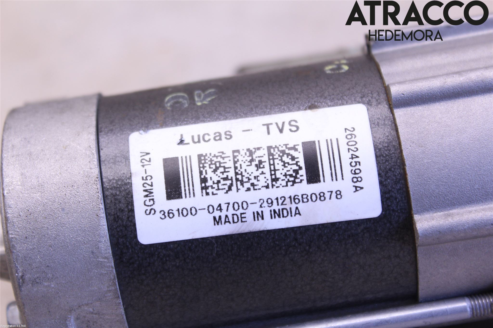 Hyundai i10 BA 17-20 Startmotor