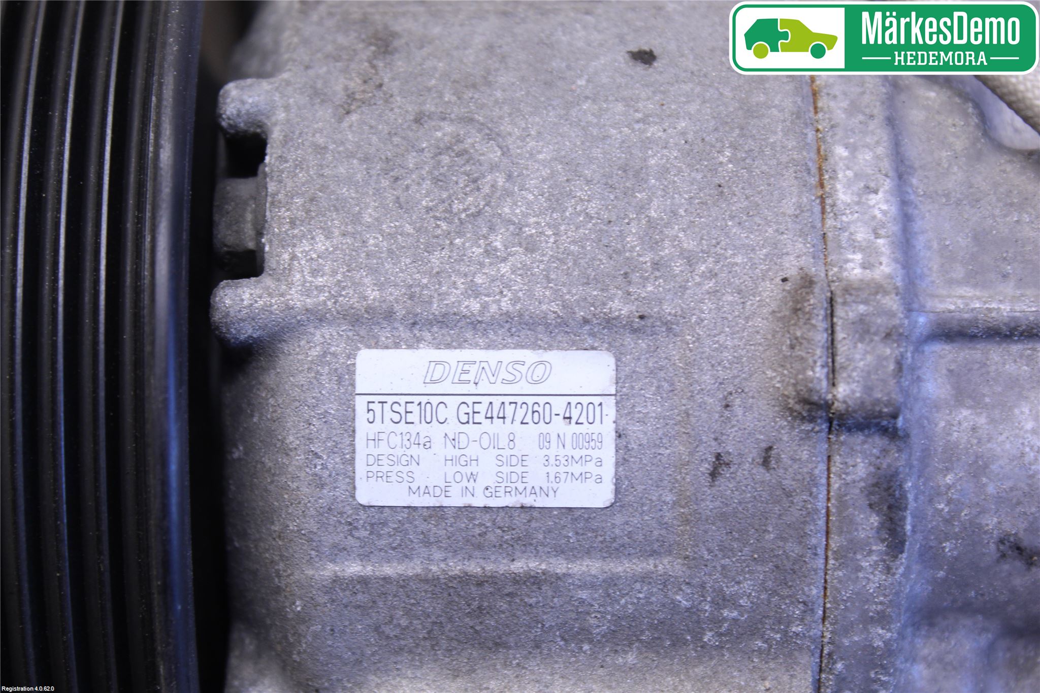 Toyota YARIS XP130 12-14 Varme Ac Kompressor