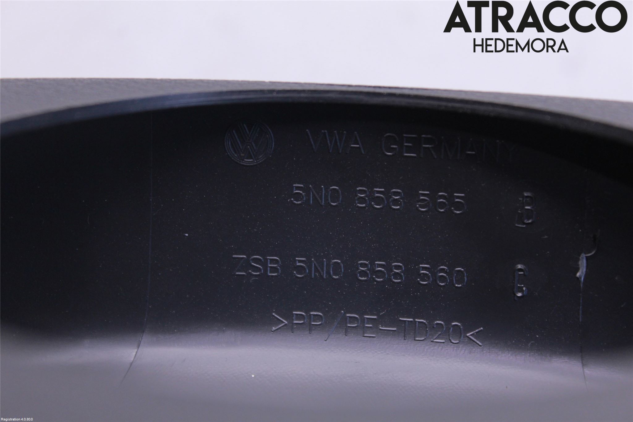 Volkswagen VW TIGUAN 07-16 Rattdeksel - Deksler