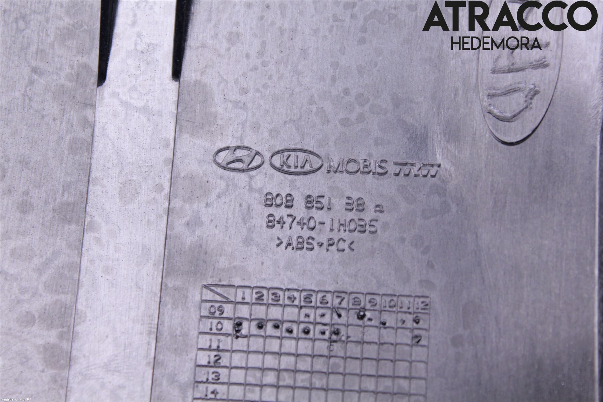 Kia CEED 06-12 Innr Radio Ramme