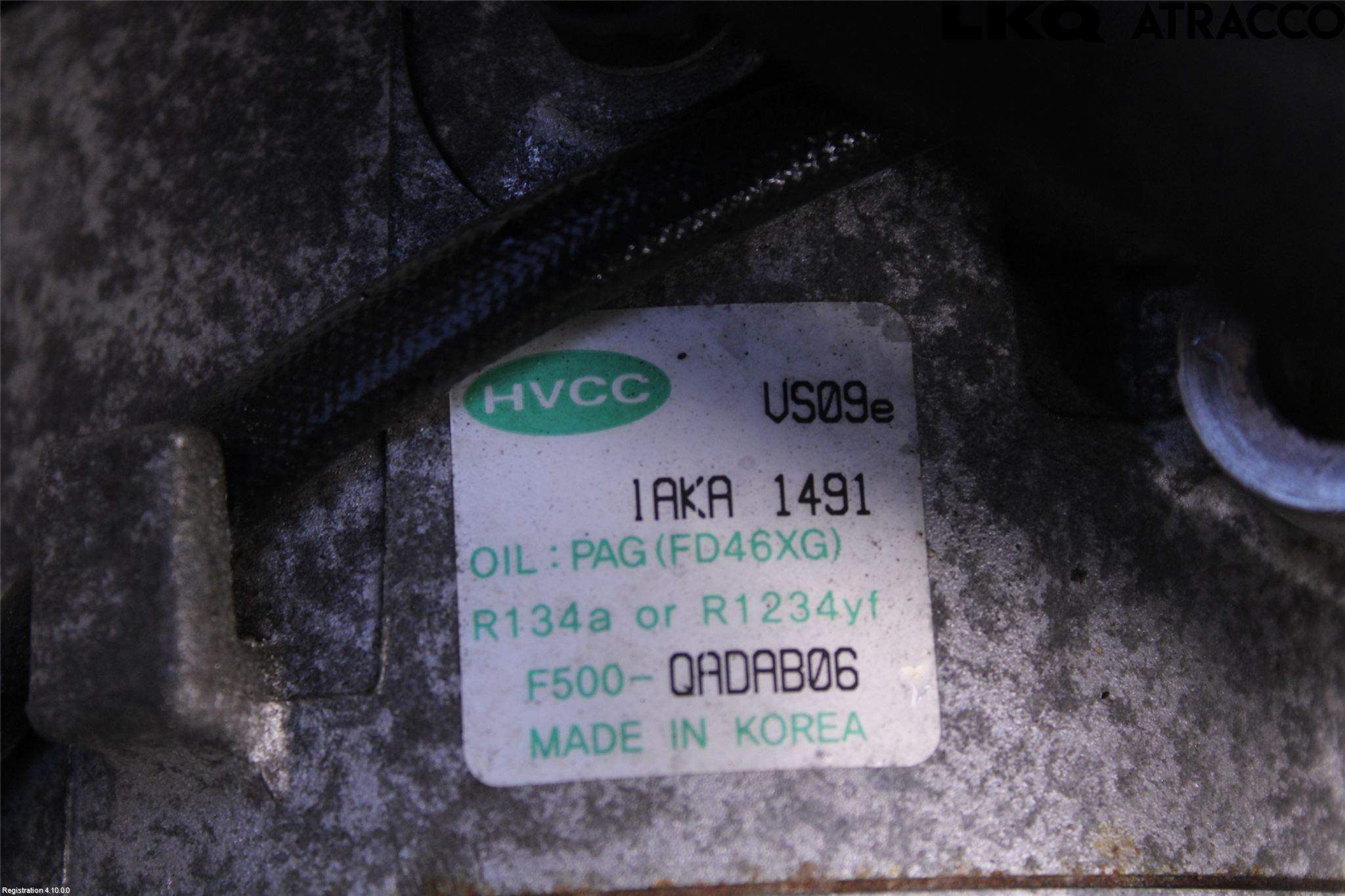 Hyundai i10 BA 14-16 Varme Ac Kompressor