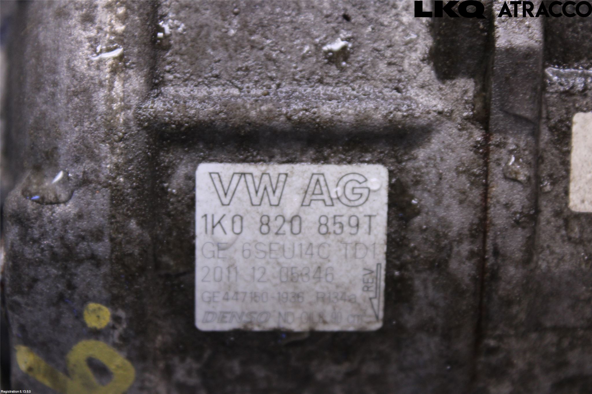 Volkswagen VW POLO 10-17 Varme Ac Kompressor