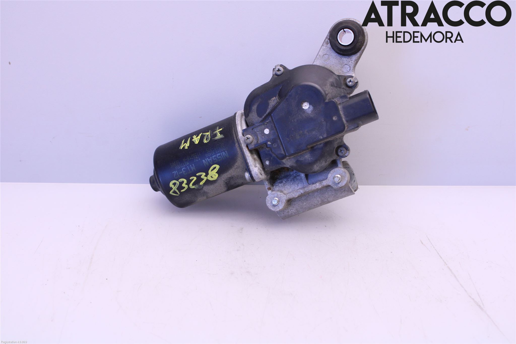 Nissan X-TRAIL 08-14 Viskermotor Frontrute