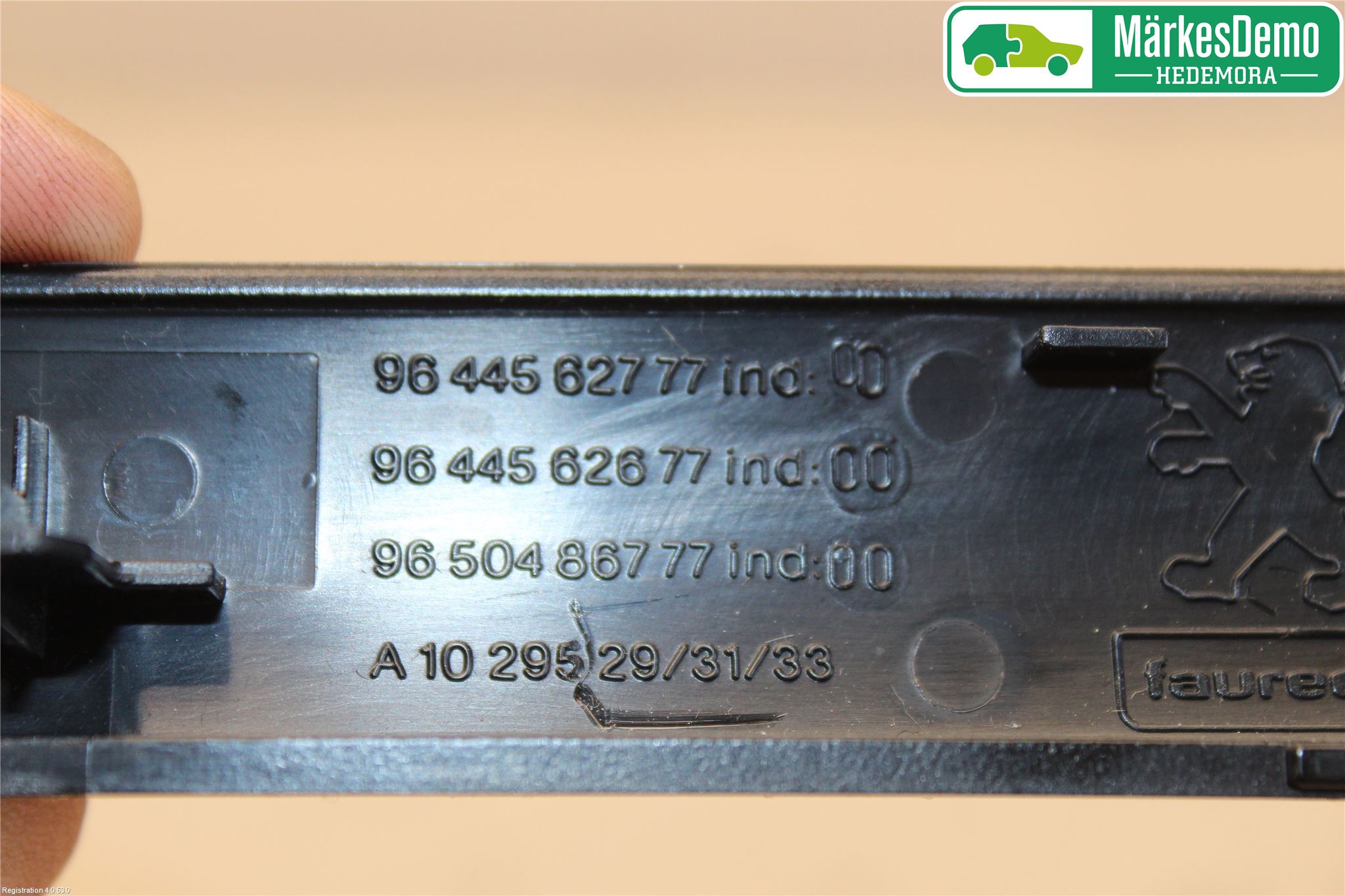 Peugeot 407 Innr Dekor Instrbord