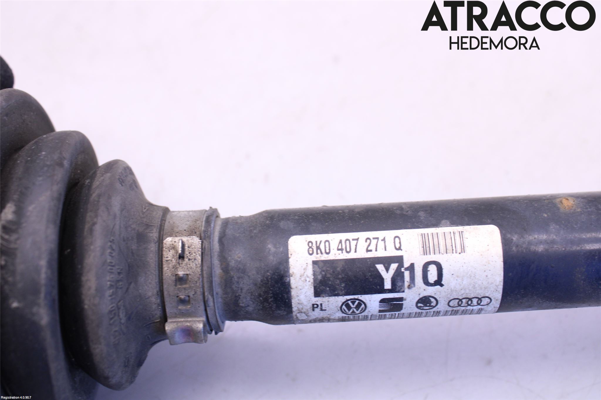 Audi A4/S4 08-11 Drivaksel Foran Kompl Venstre