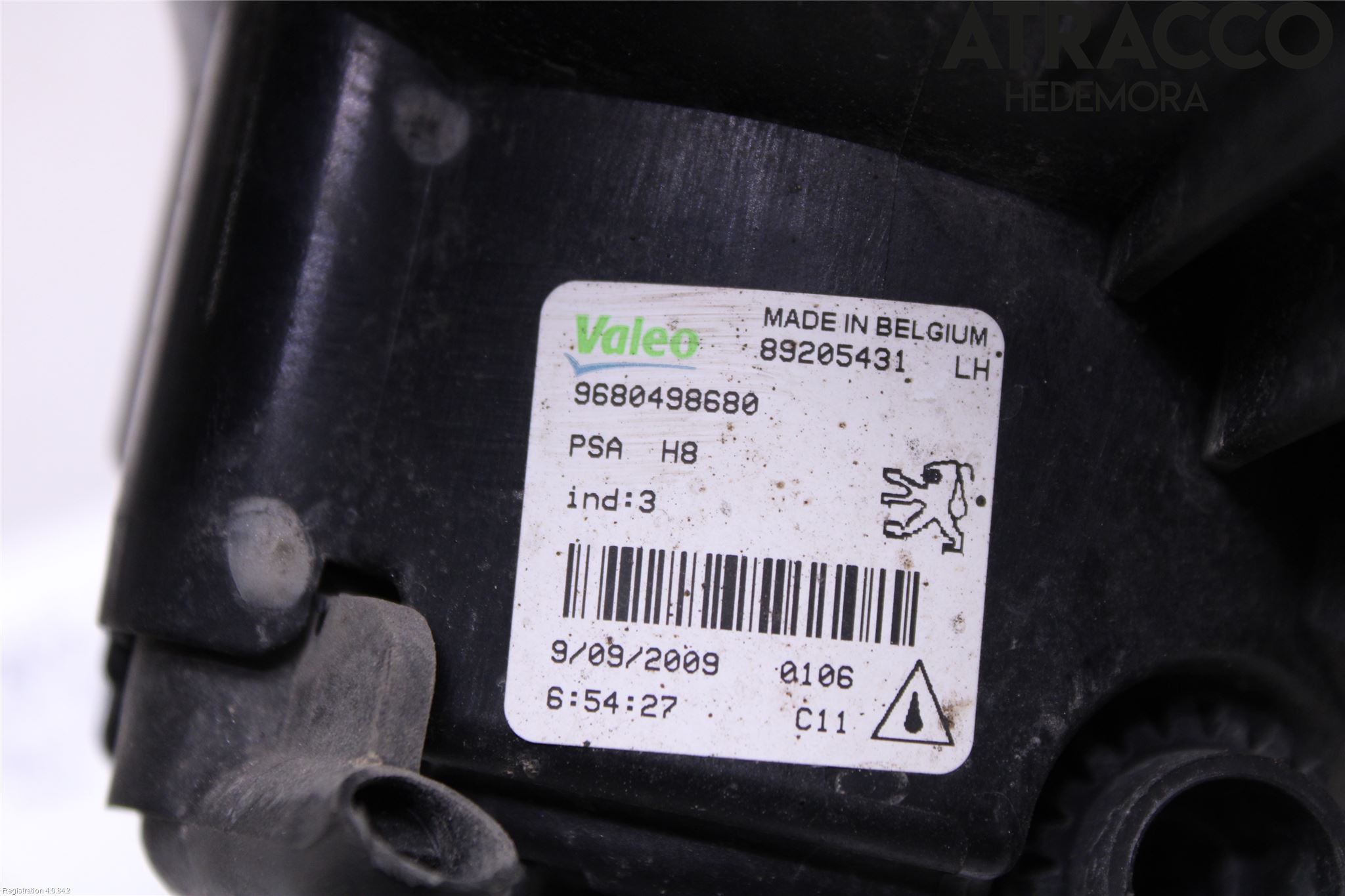 Peugeot 308 08-13 Parklykt Foran Venstre
