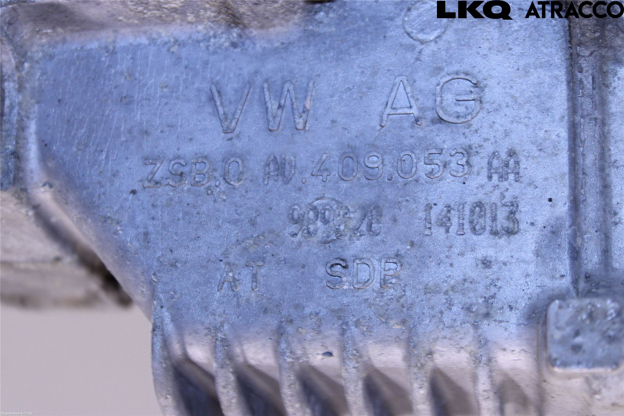 Volkswagen VW PASSAT 11-14 Gearkasse Fordelingskasse