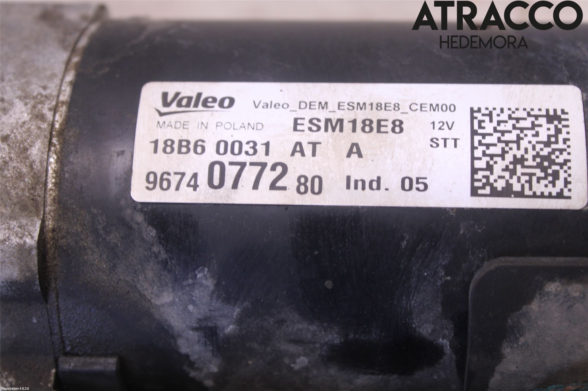 Peugeot 2008 13-20 Startmotor
