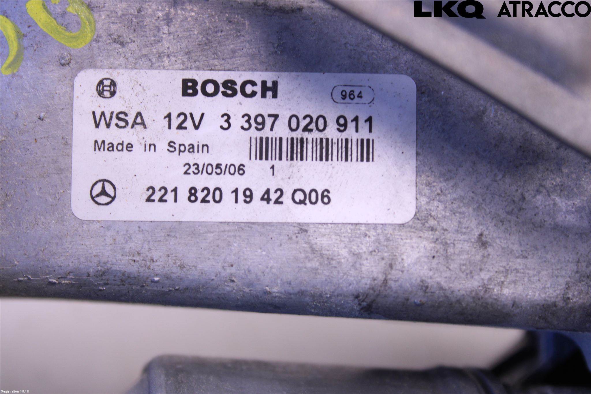 Mercedes-Benz MB S-KLASS (W221) 05-13 Viskermotor Frontrute