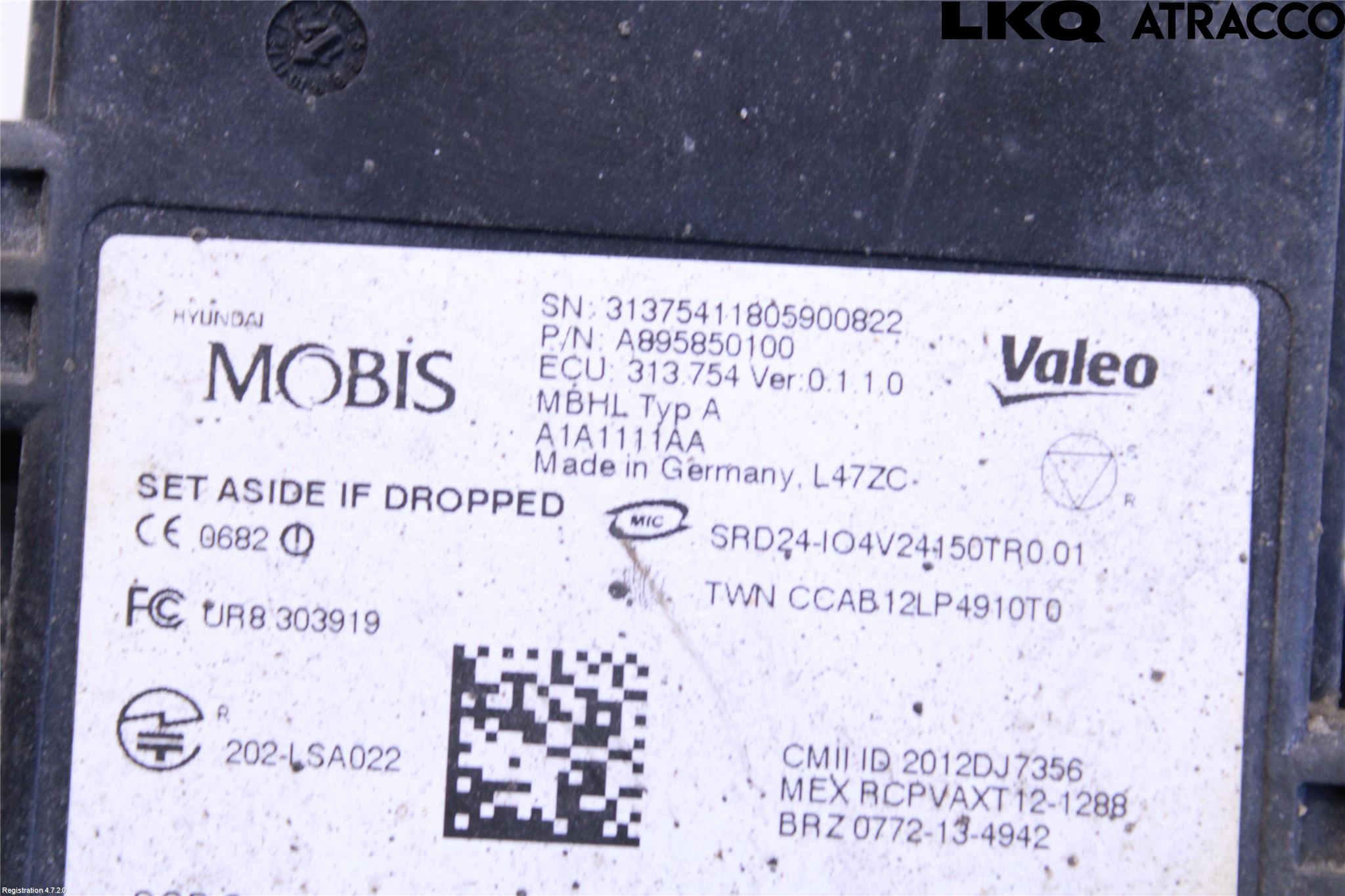 Kia OPTIMA 16-20 Sensor Kollisjonsbeskyttelse