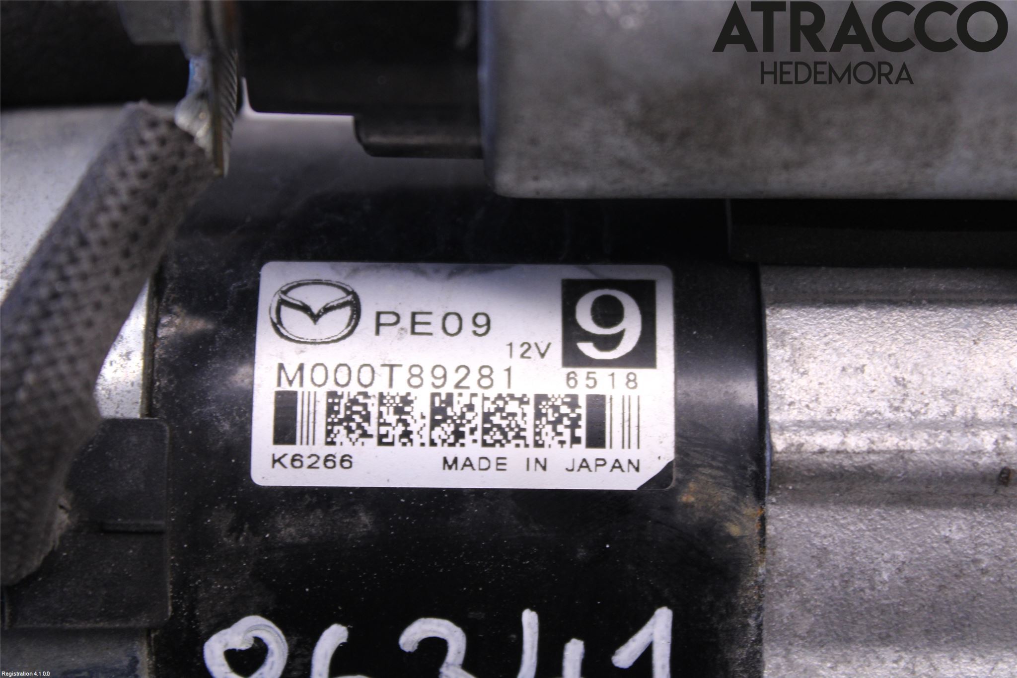 Mazda CX-3 Startmotor