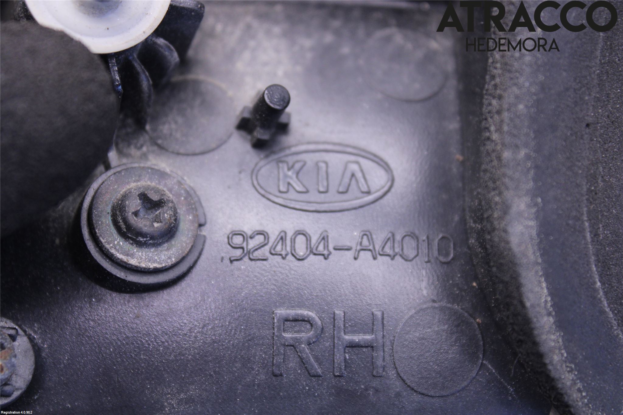 Kia CARENS III 13-19 Baklykt Høyre  På Luke(Indre)
