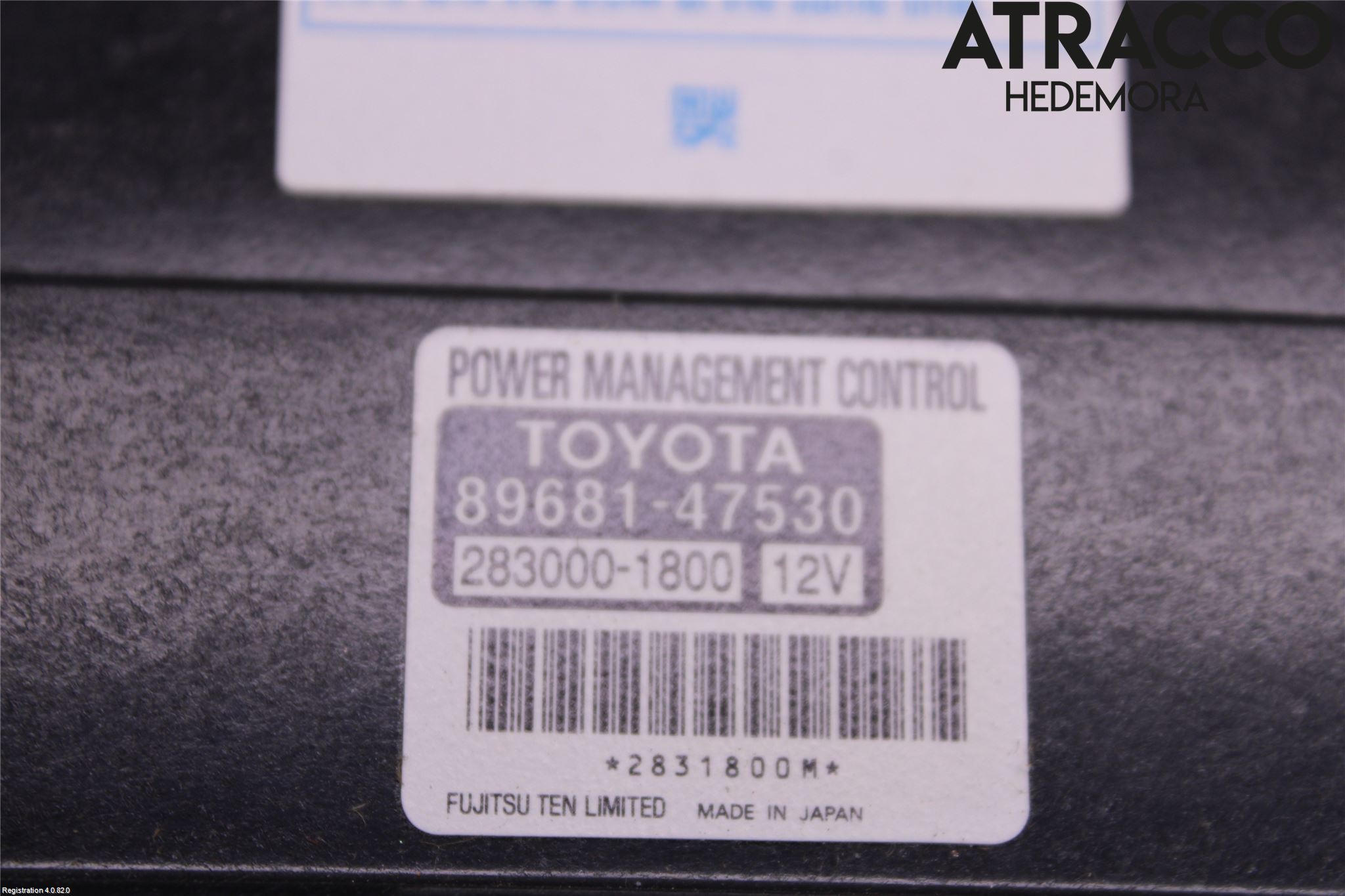 Toyota PRIUS ZVW30 09-20 Styreenhet Øvrig