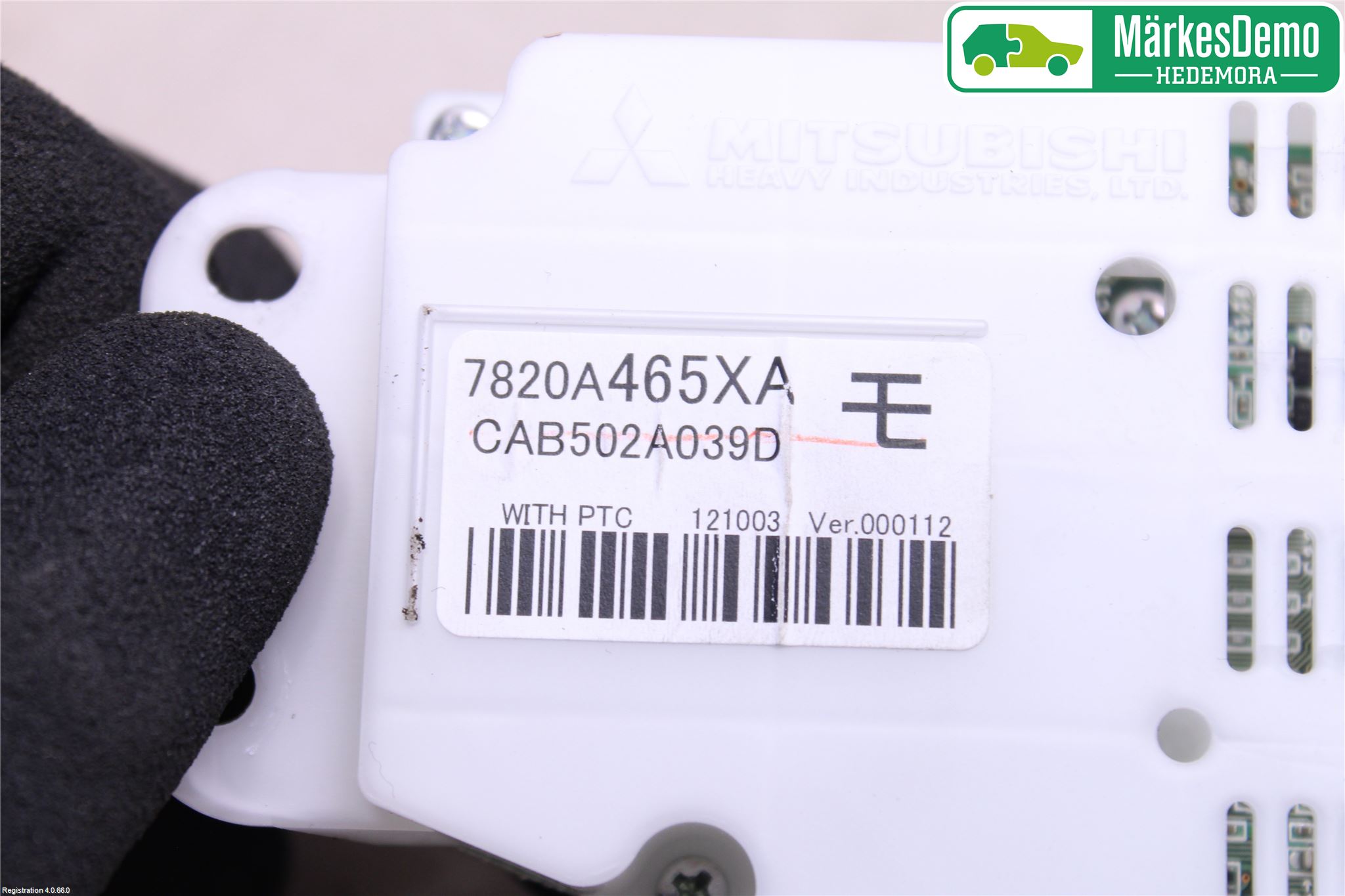 Mitsubishi OUTLANDER 13-21 Varme Ac Betjening-Display