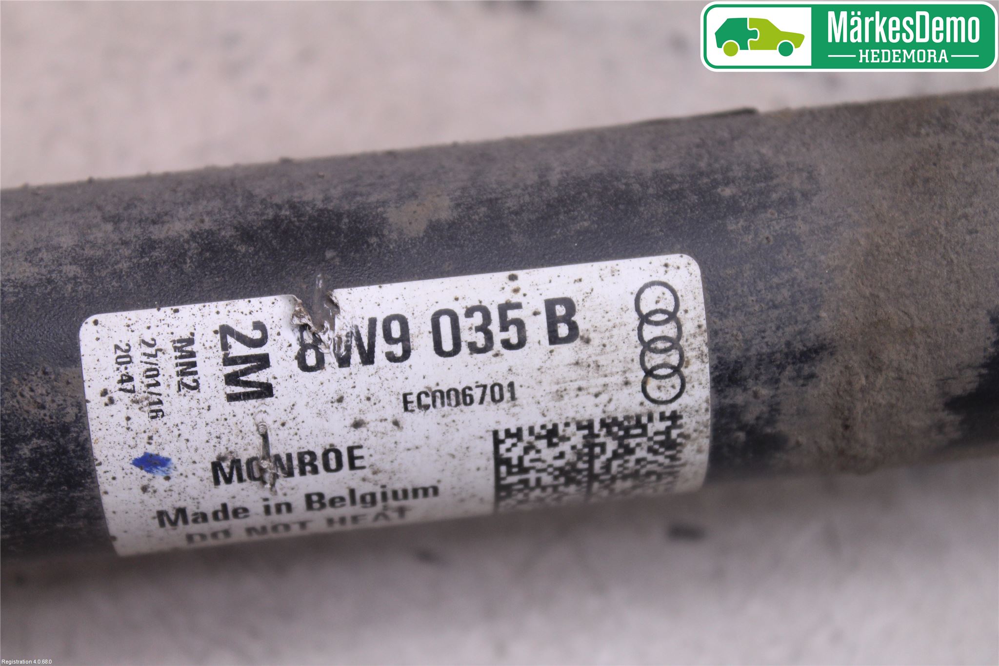 Audi A4/S4 B9 16-19 Støtdemper Bak