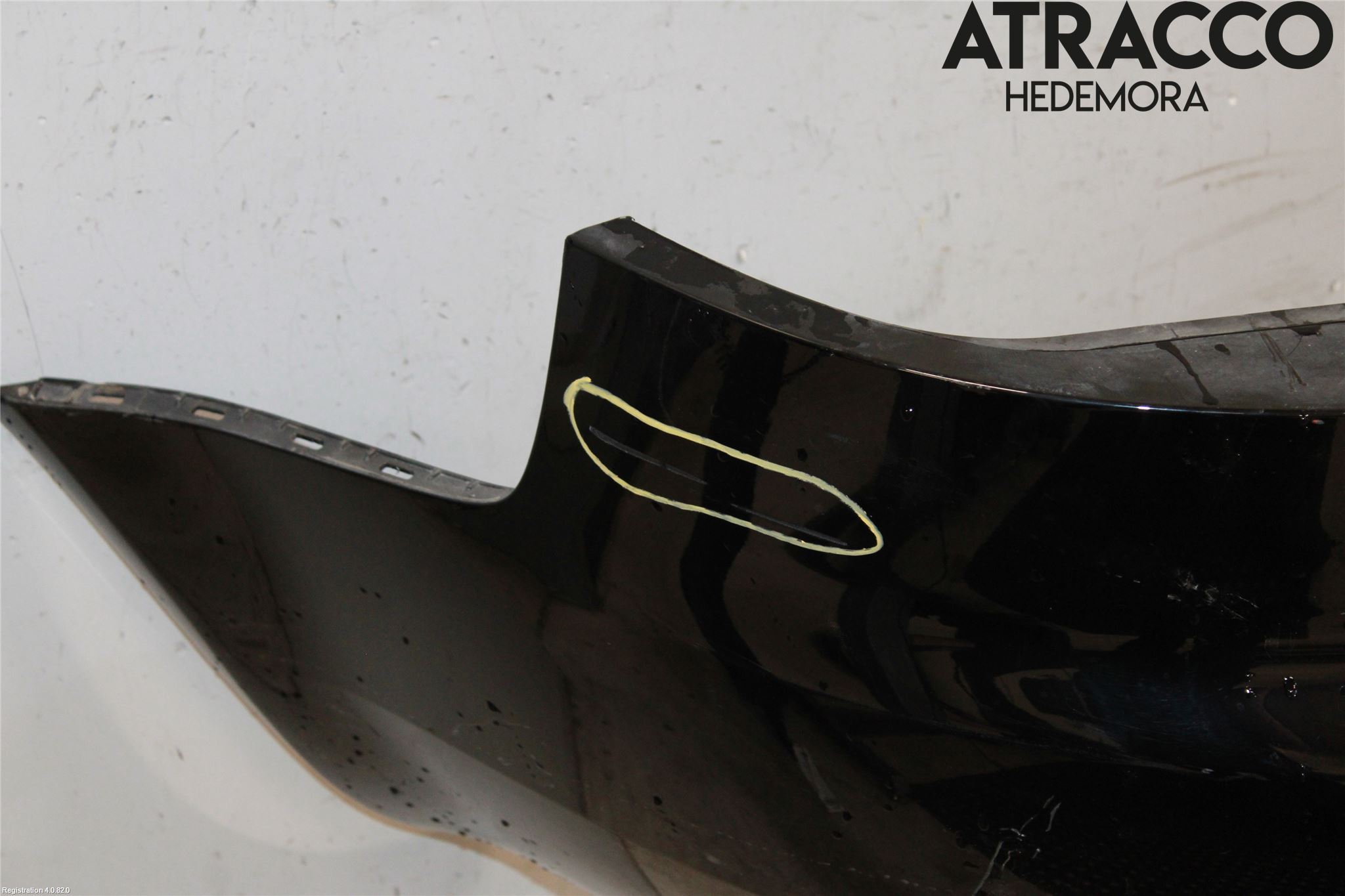 Audi A4/S4 01-05 Støtfanger Bak Overtrekk