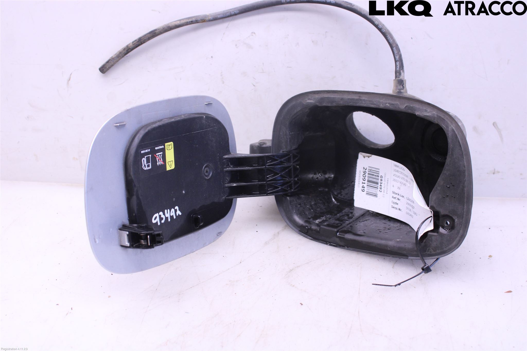 Volvo V70 08-13 Drivstoff Tankluke