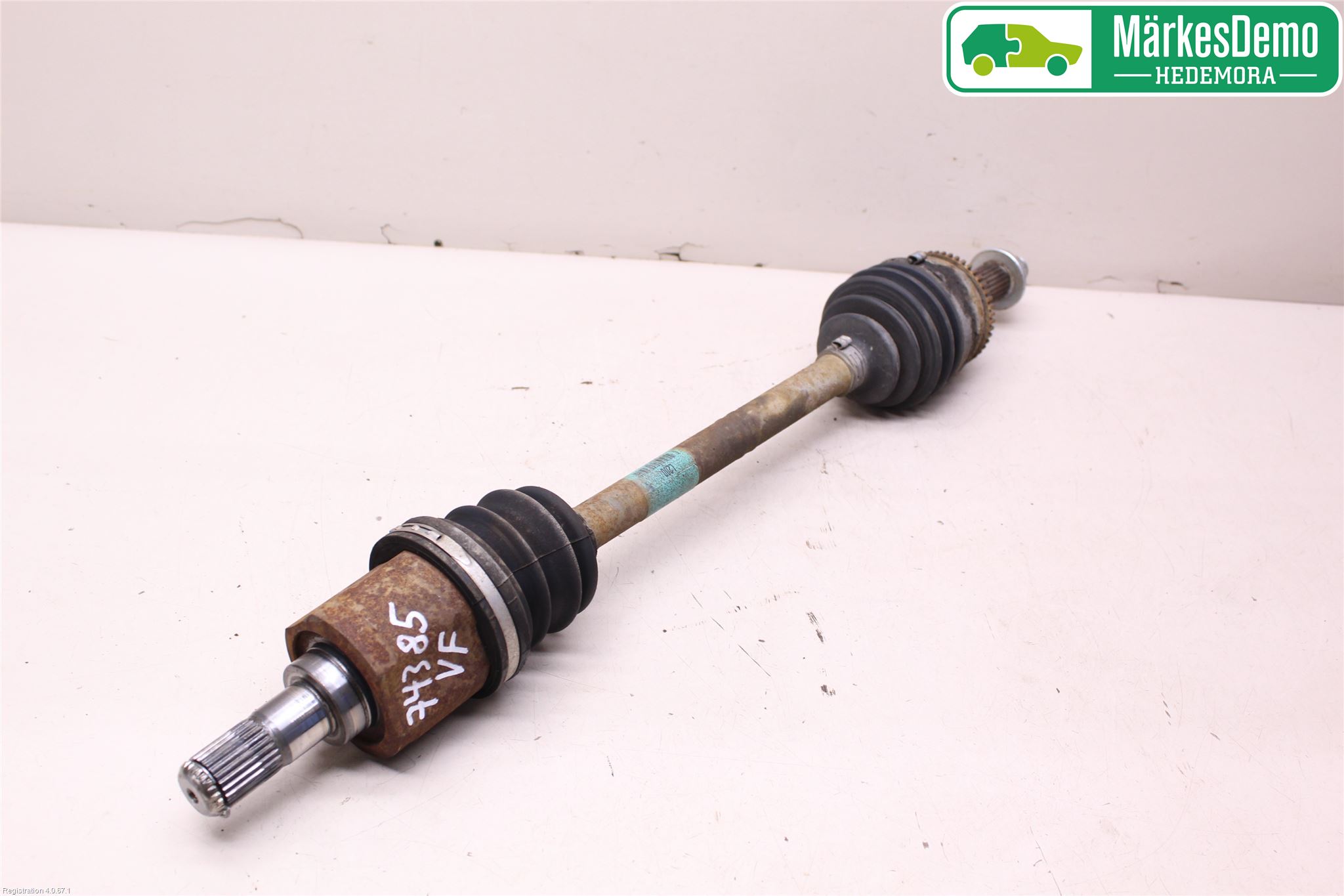 Kia RIO 12-16 Drivaksel Foran Kompl Venstre