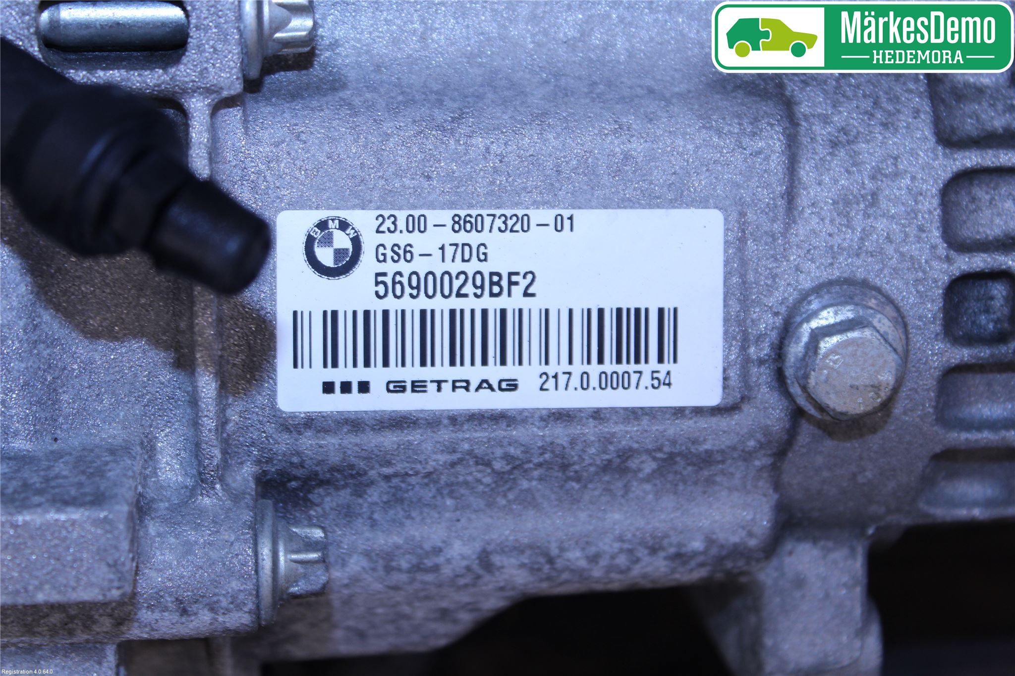 BMW 1 F20/F21 11-19 Gearkasse 6 Trinn