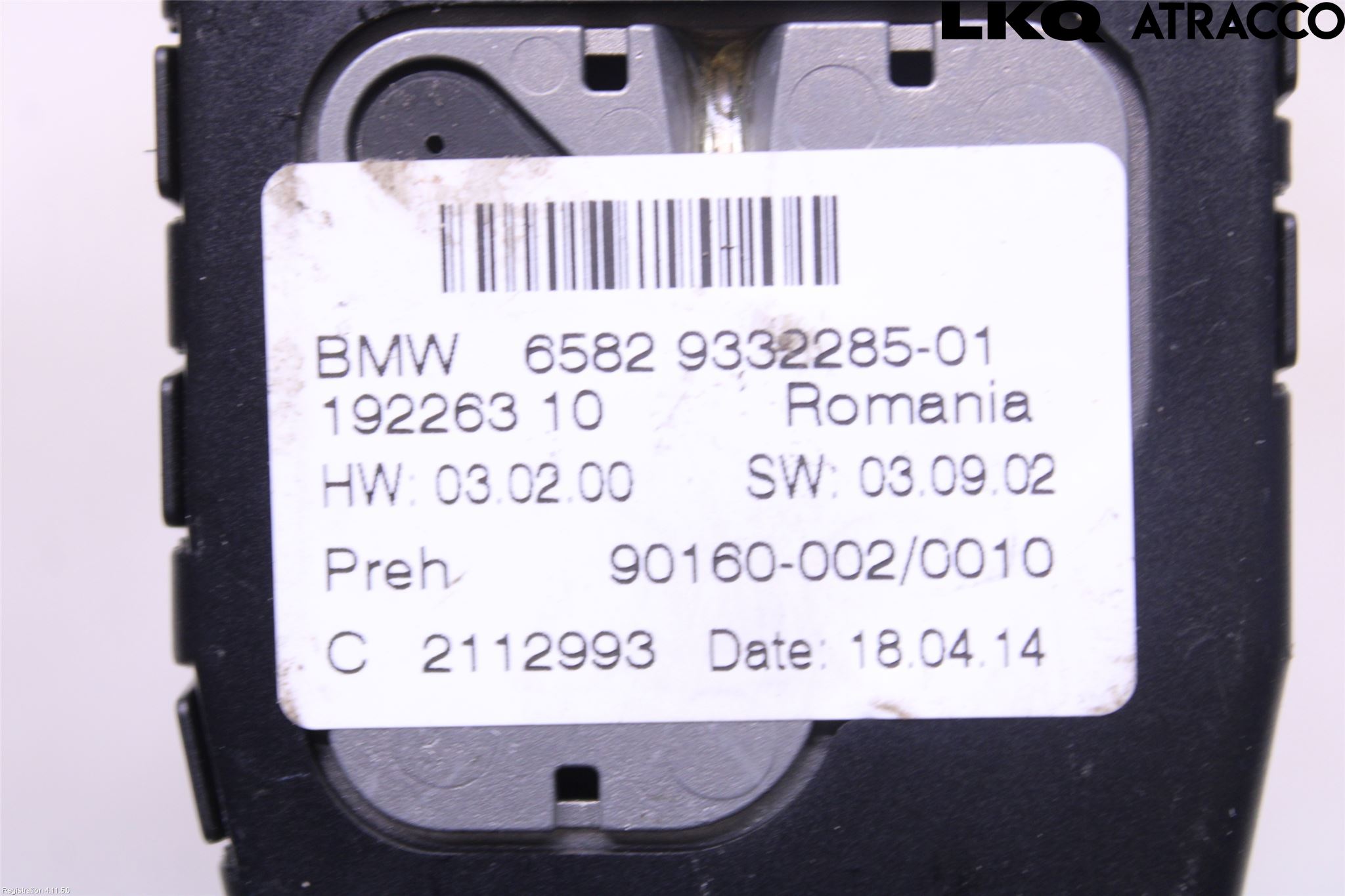 BMW 3 F30/F31/F80 12-19 Bryter Cruisekontroll